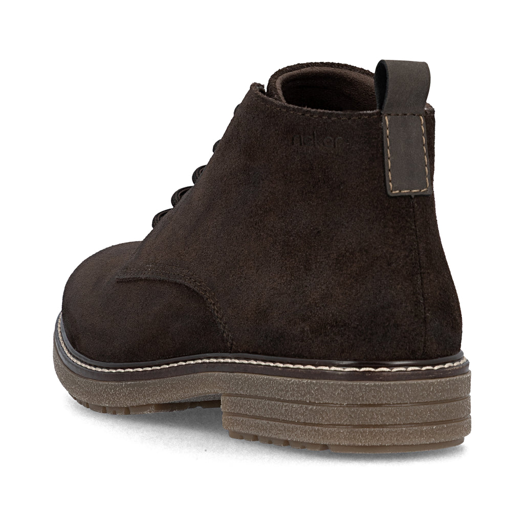 Brown Zip Boots for Men | Rieker 33106-25