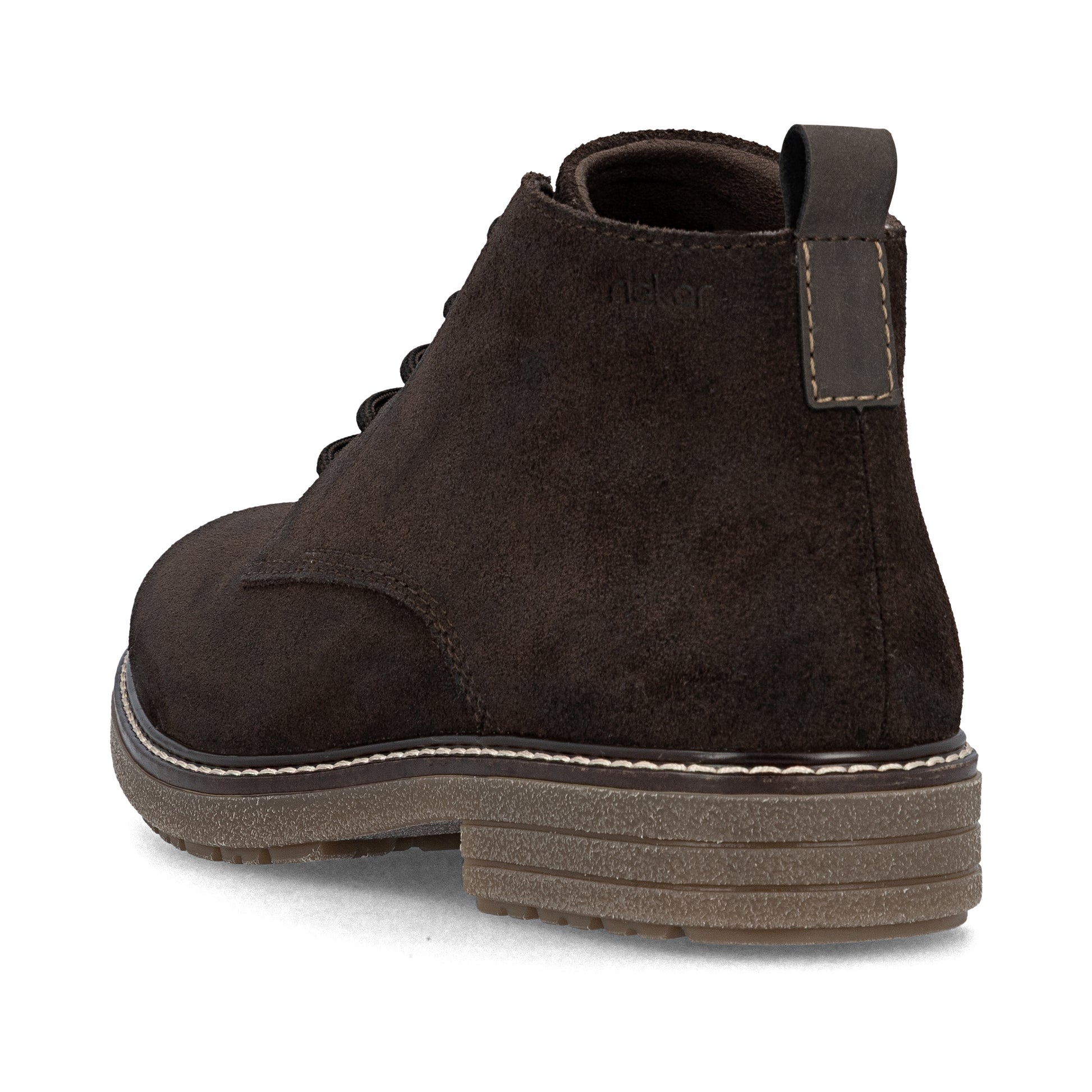 Brown Zip Boots for Men | Rieker 33106-25