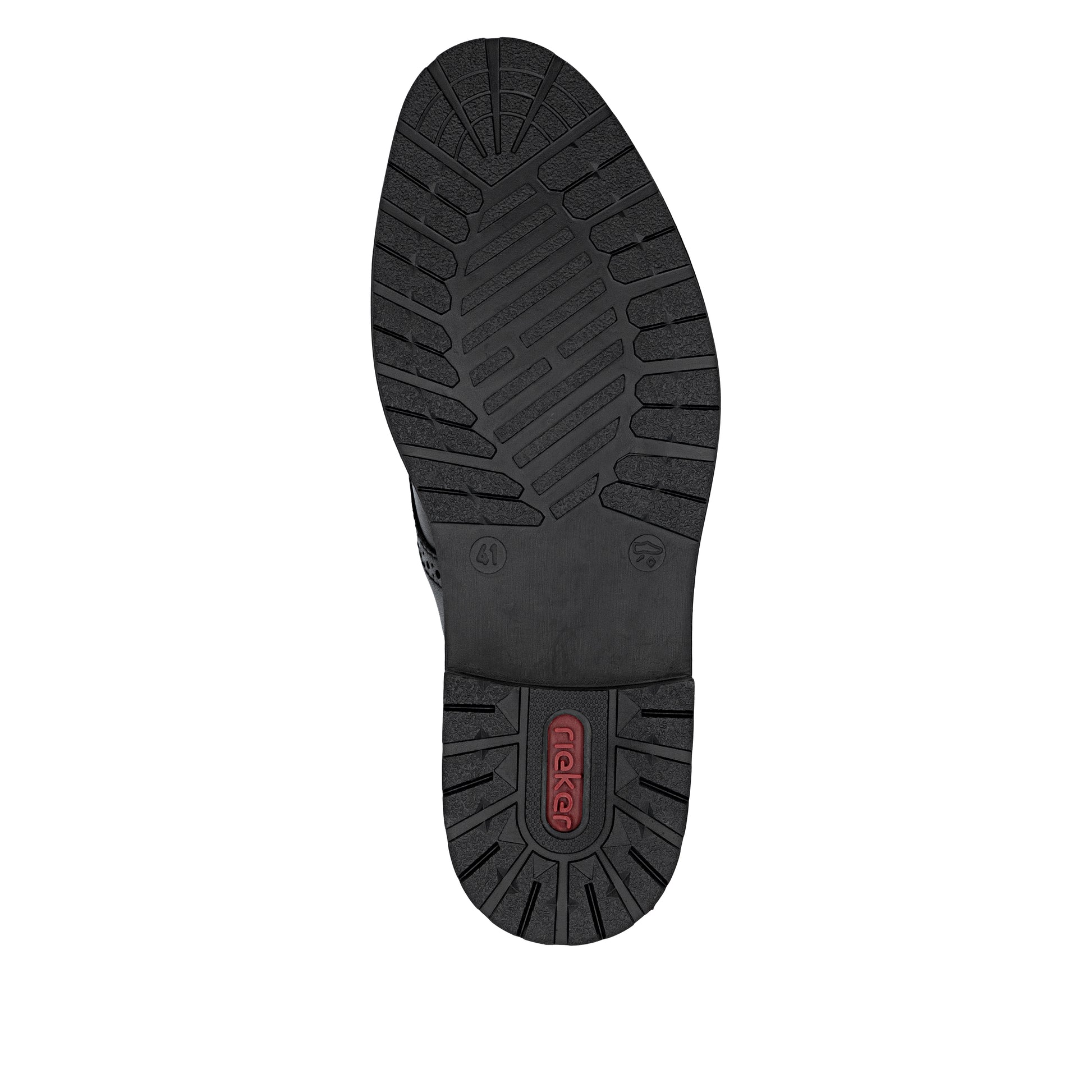 Black Elasticated Shoes for Men | Rieker 14642-00