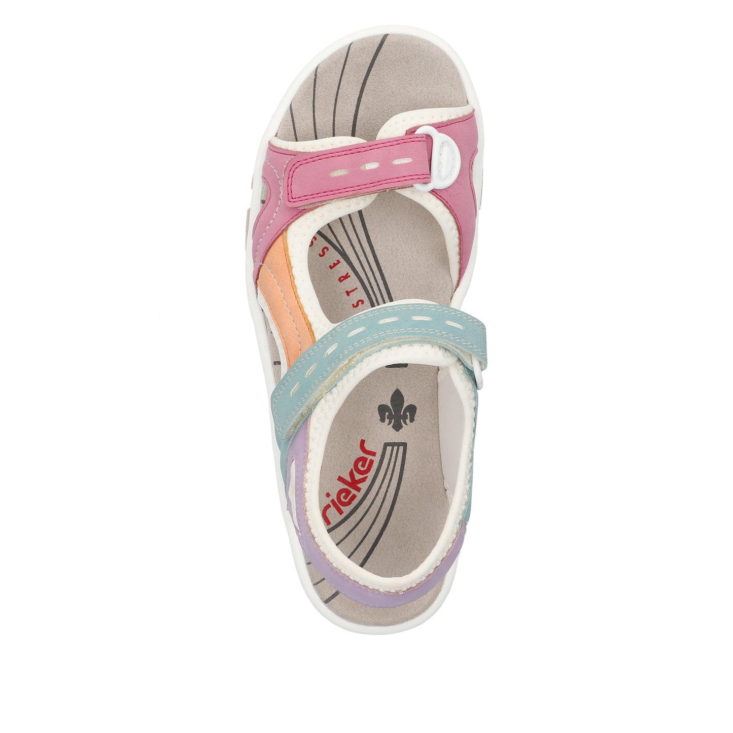 Rieker Women's Walking Sandal - Multi | 68866-92