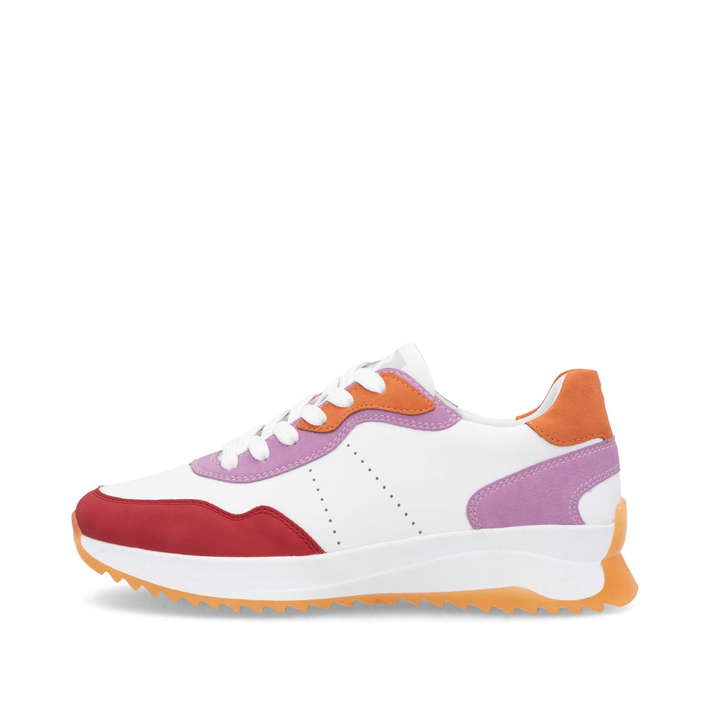 White Elasticated Shoes for Women | Rieker W1308-80