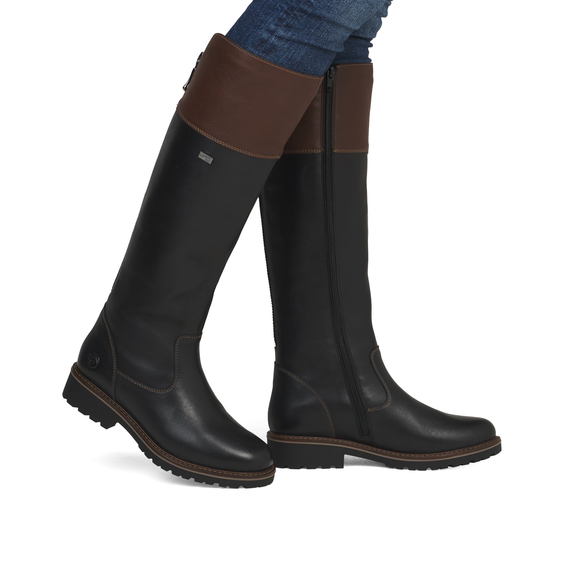 Black Zip Boots for Women | Remonte R6581-02