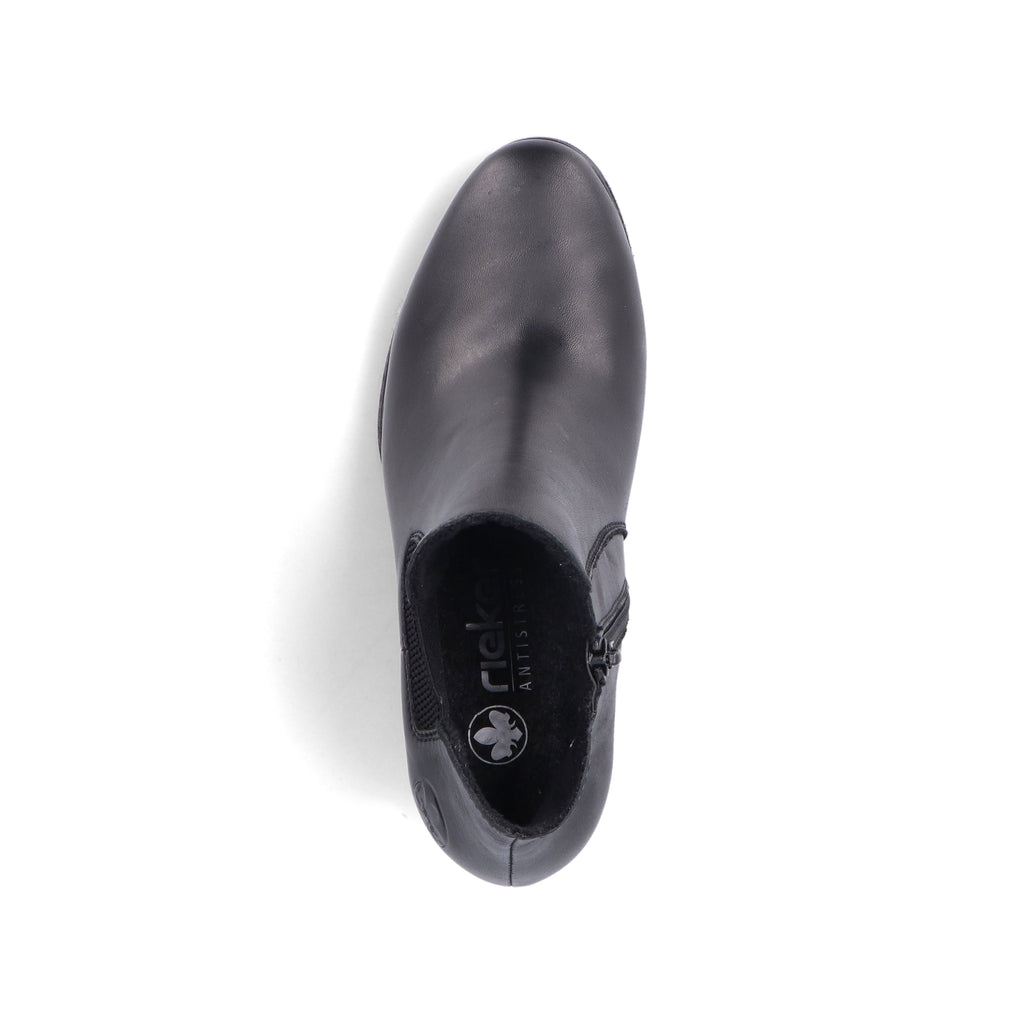 Black Zip Boots for Women | Rieker 50194-00