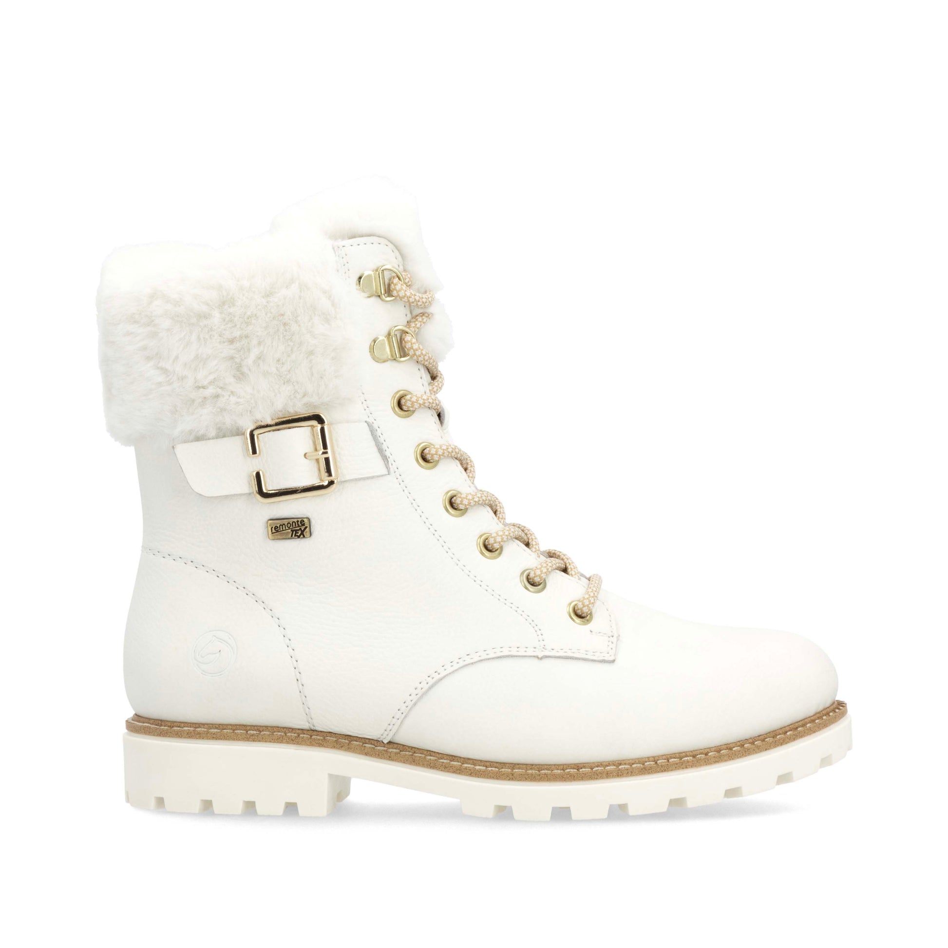 White Zip Boots for Women | Remonte D8481-80