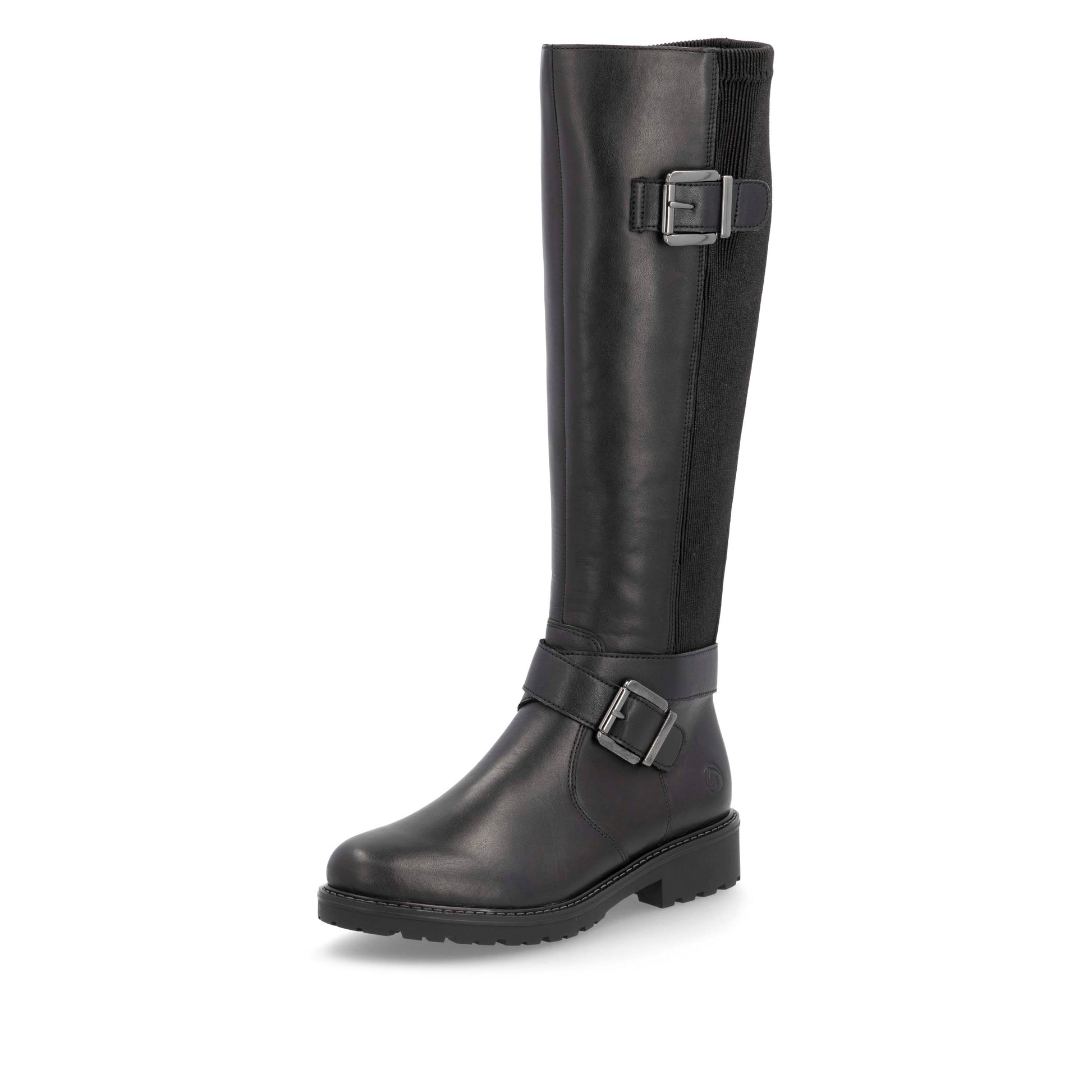 Black Zip Boots for Women | Remonte R6593-00