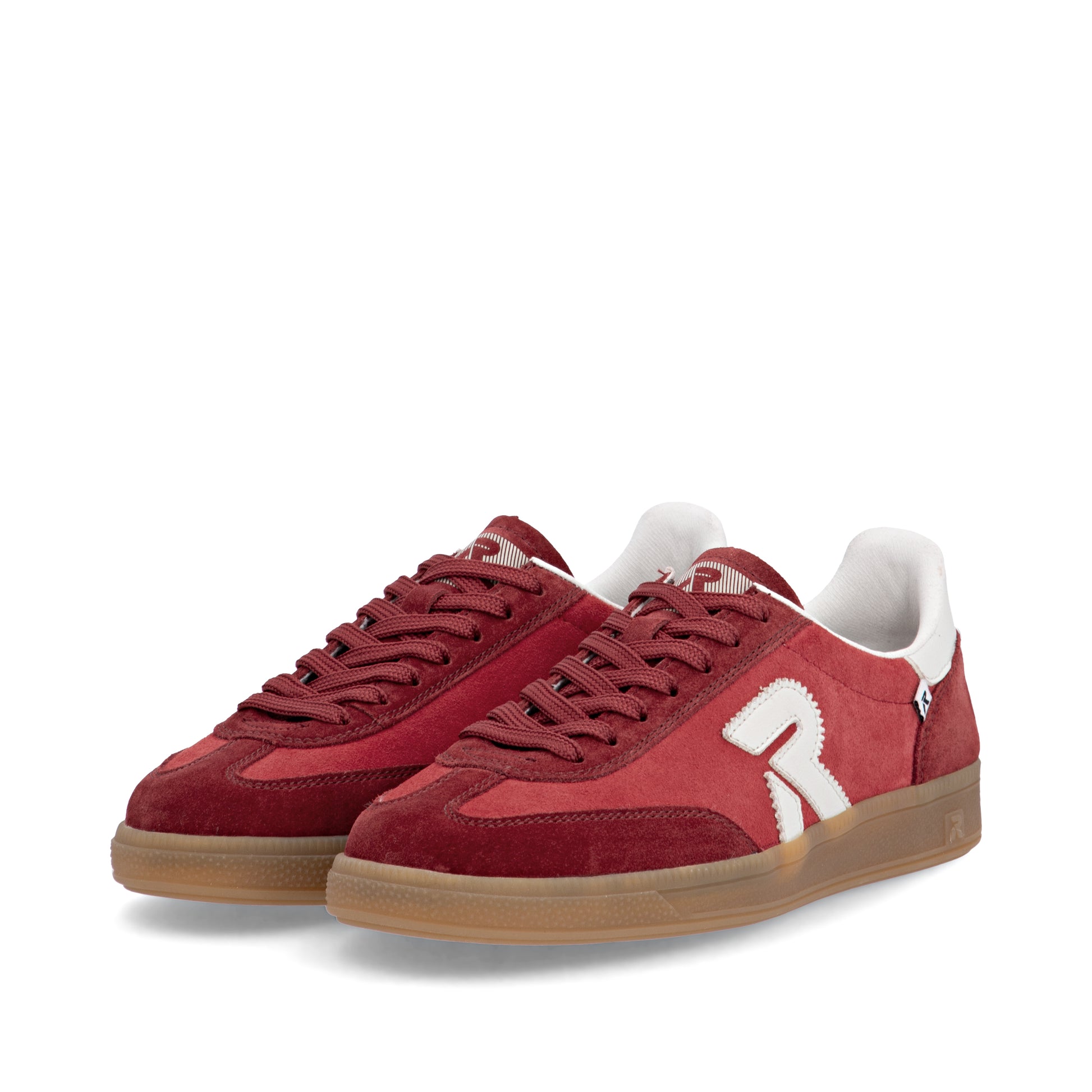 Red Elasticated Shoes for Women | Rieker W2200-33