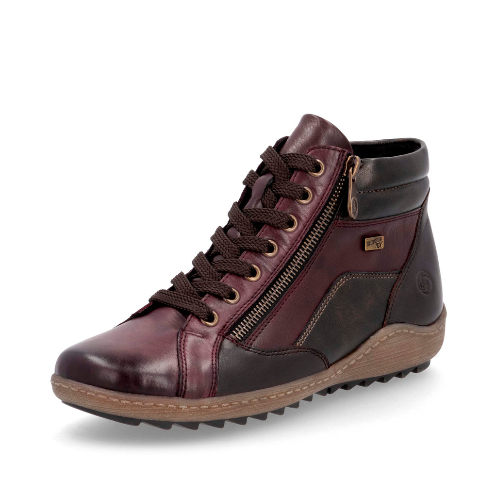 Red Zip Boots for Women | Remonte R1458-35