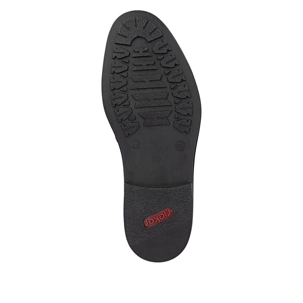 Brown Elasticated Shoes for Men | Rieker 17659-23