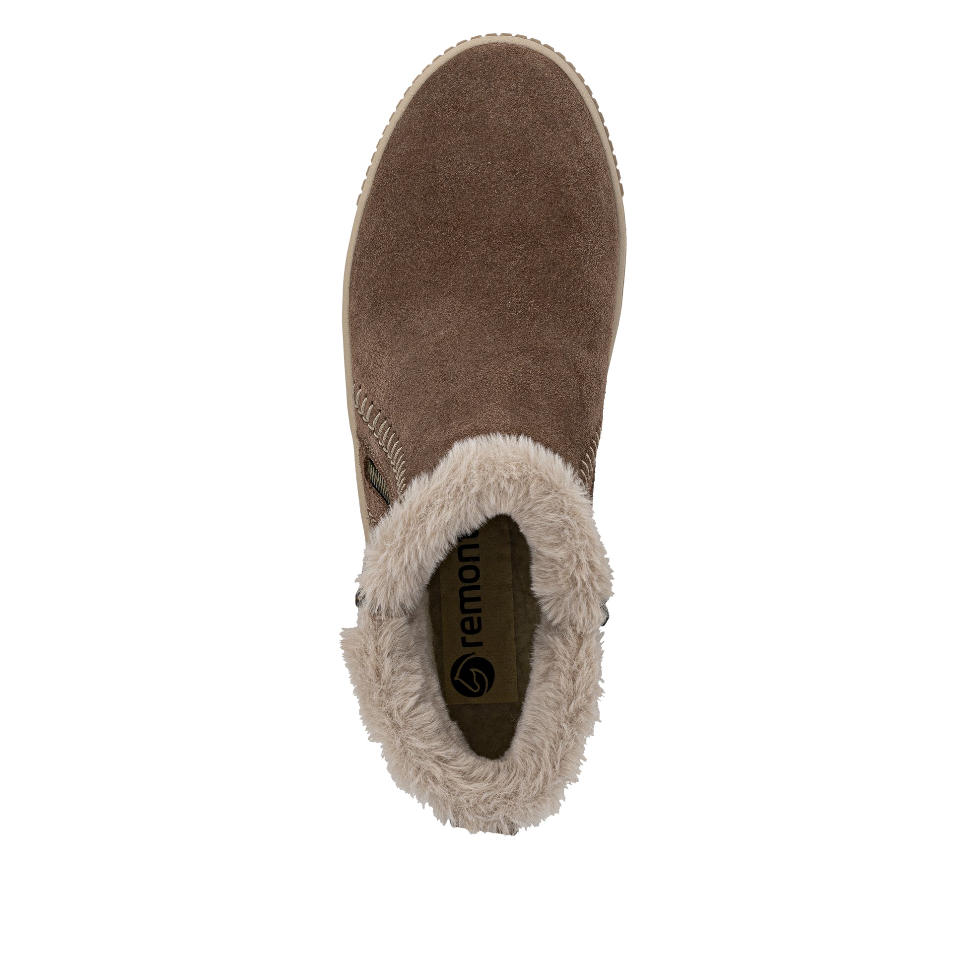 Brown Zip Boots for Women | Remonte D3B70-20