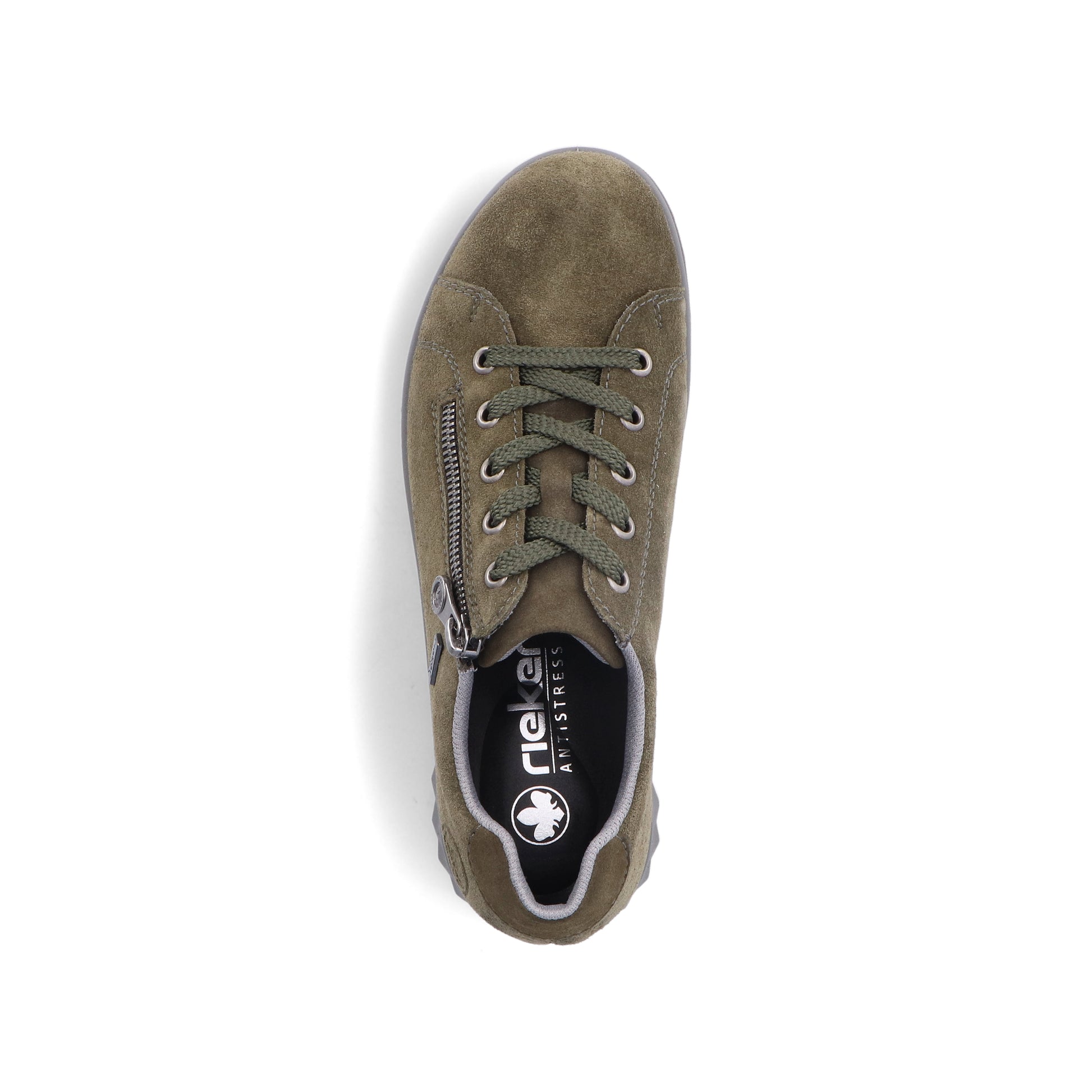 Green Zip Shoes for Women | Rieker 59000-54