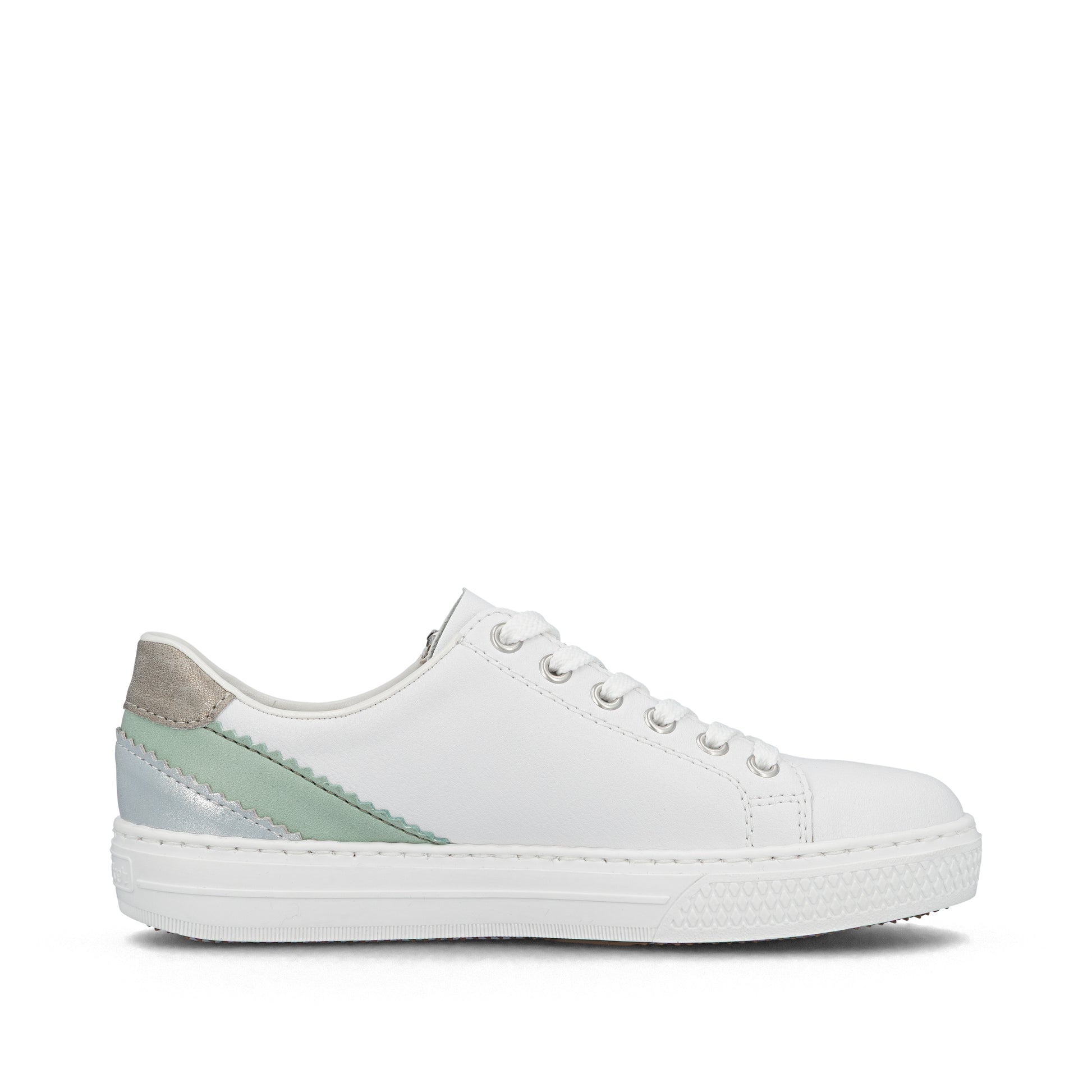 White Zip Shoes for Women | Rieker L5900-80