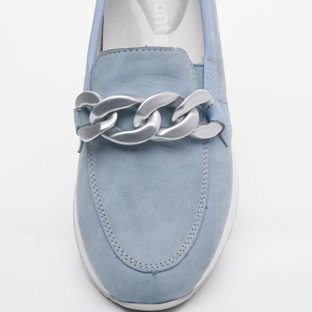 Blue Elasticated Shoes for Women | Remonte R2544-10