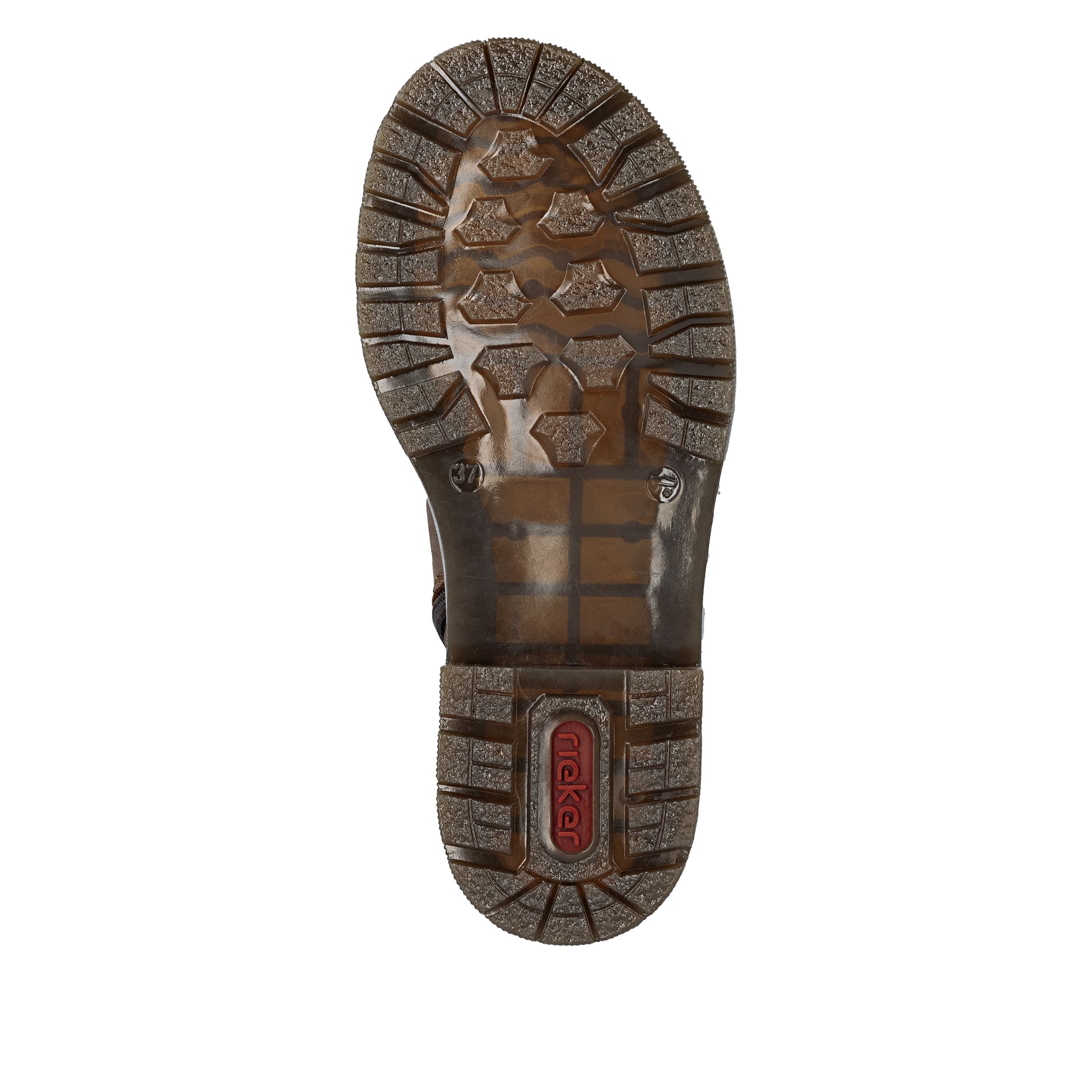 Brown Zip Boots for Women | Rieker 78250-22