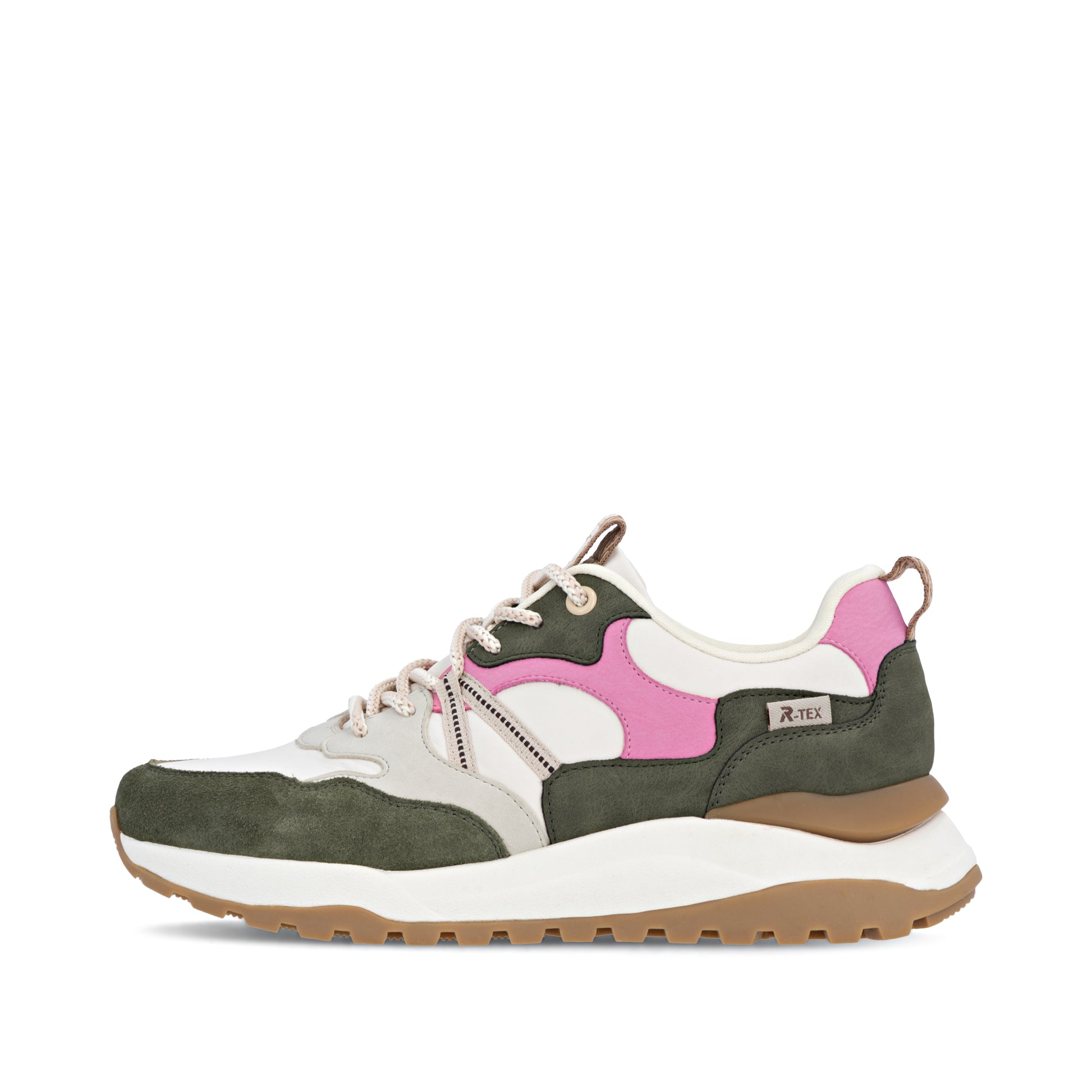 White Elasticated Shoes for Women | Rieker W2501-83