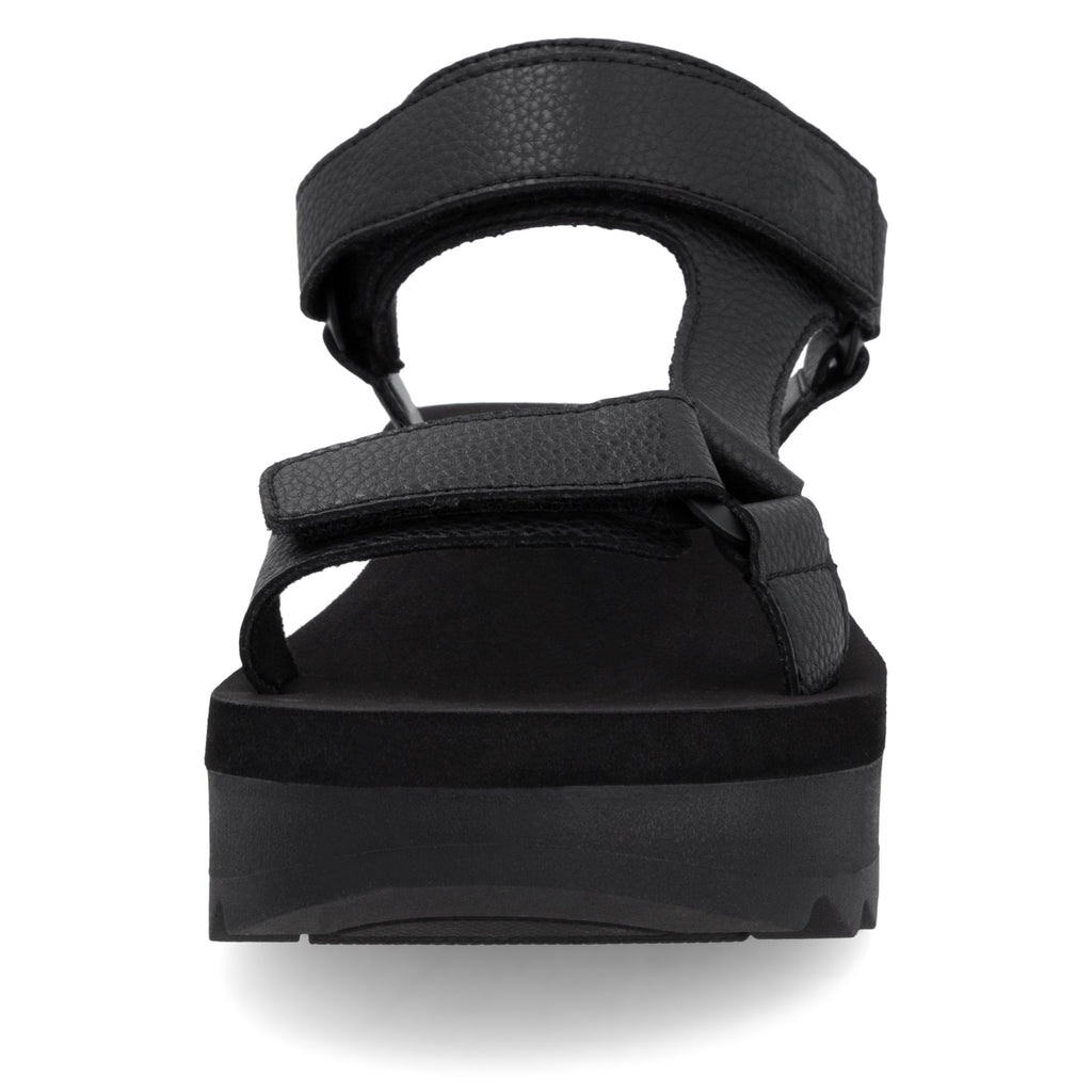 Black Hook & Loop Sandals for Women | Rieker W3051-00