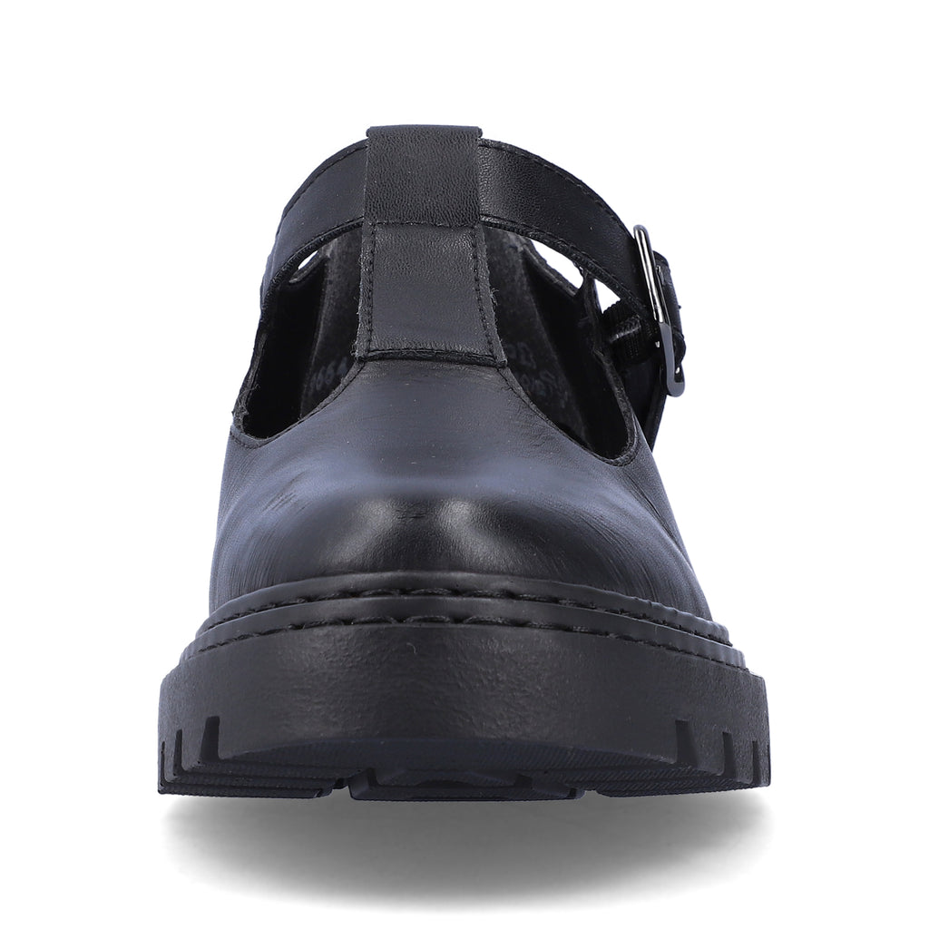 Black Buckle Shoes for Women | Rieker Z9664-00