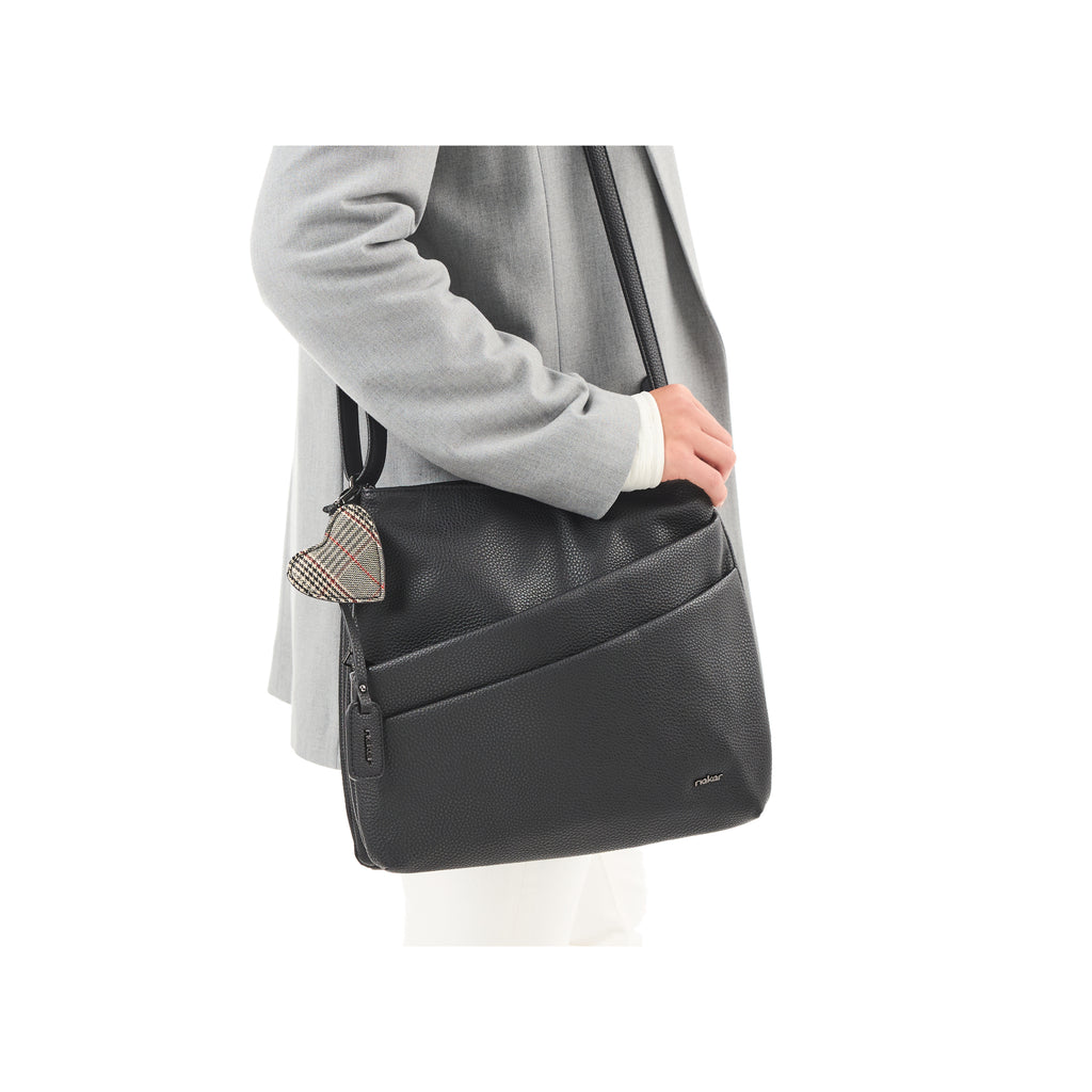 Black Zip Bags for Women | Rieker H1005-02