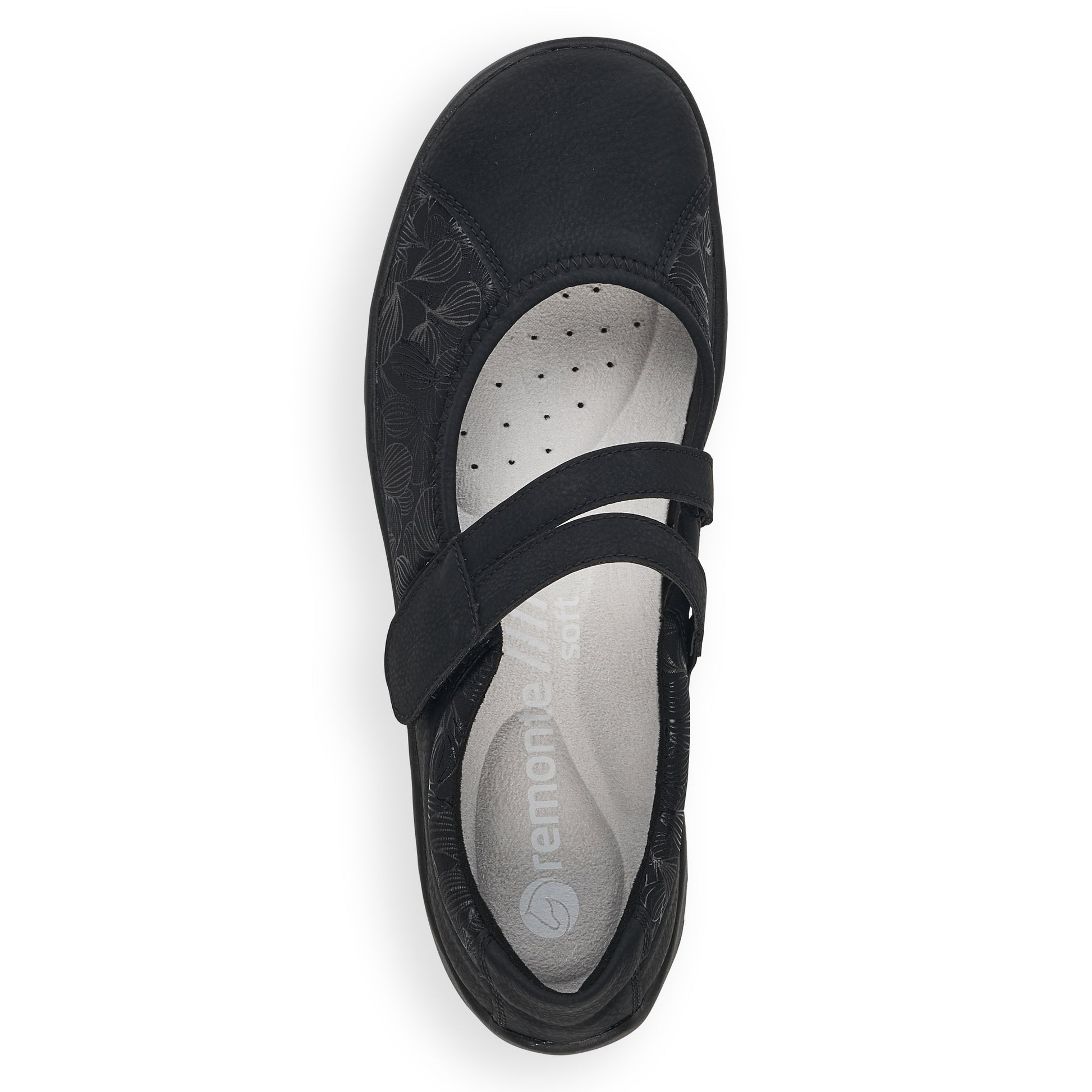 Black Hook & Loop Shoes for Women | Remonte R3510-03