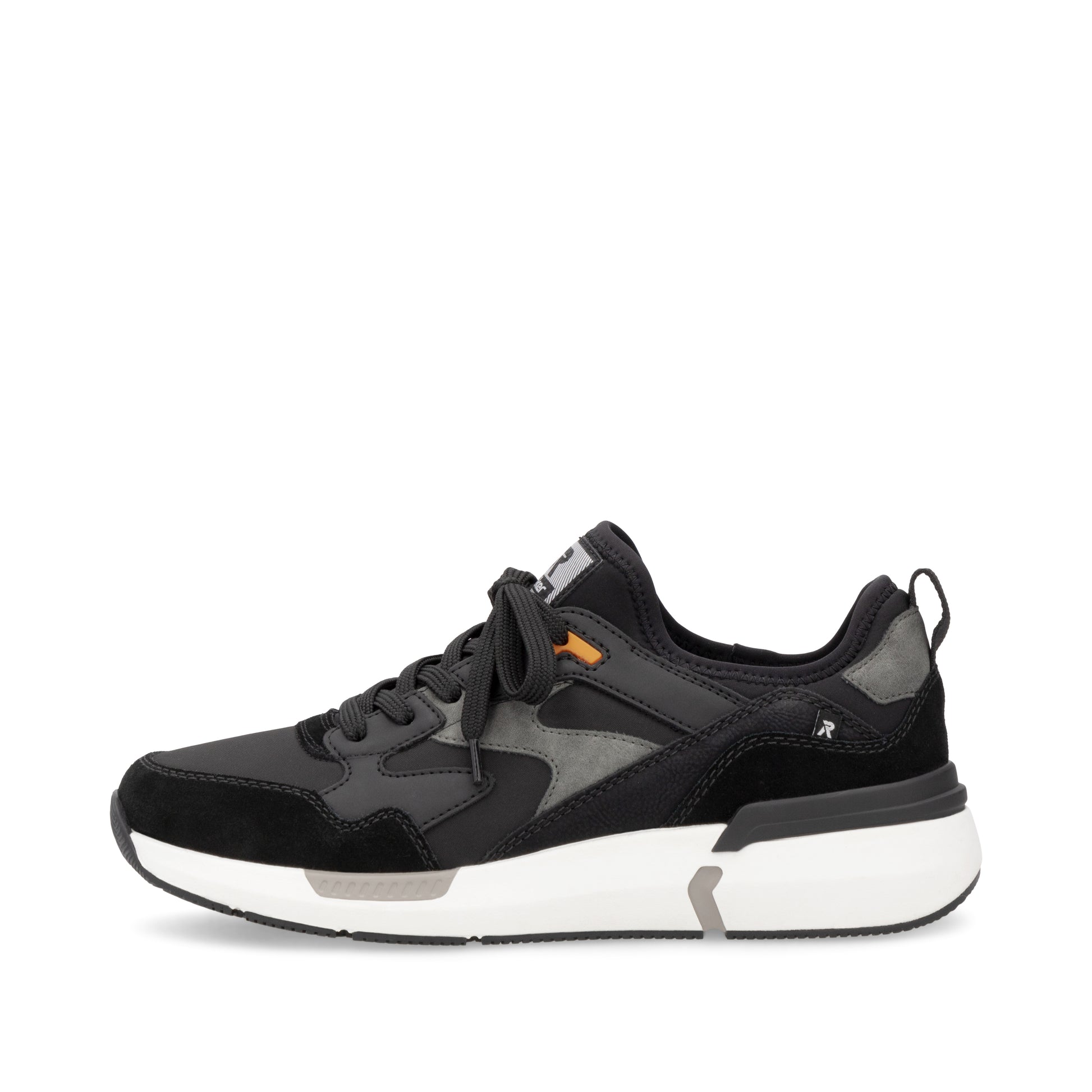 Black Elasticated Shoes for Men | Rieker U1403-00