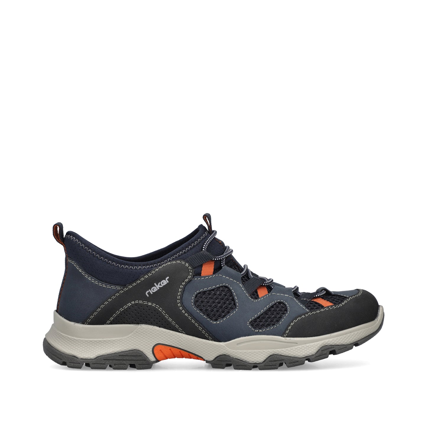 Rieker Men's Slip-on Trainer - Blue | B8350-14
