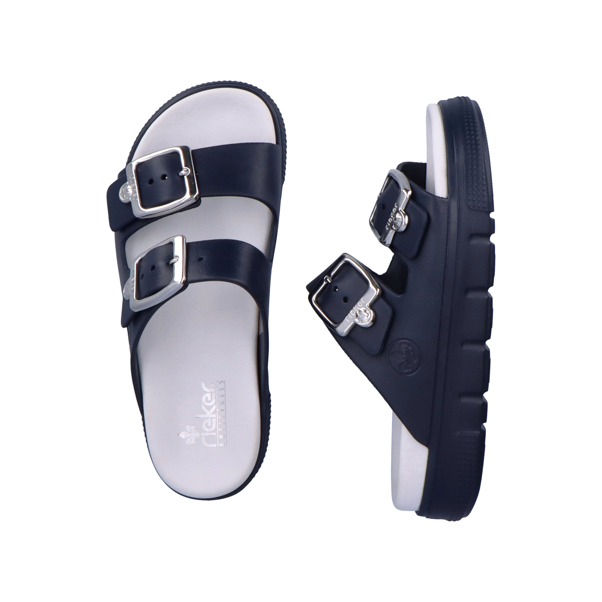 Blue Buckle Sandals for Women | Rieker P2180-14
