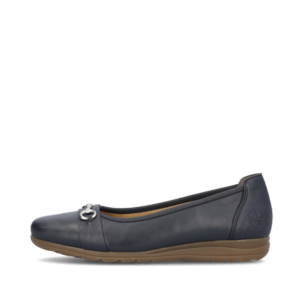 Blue Slip-On Shoes for Women | Rieker L9360-14