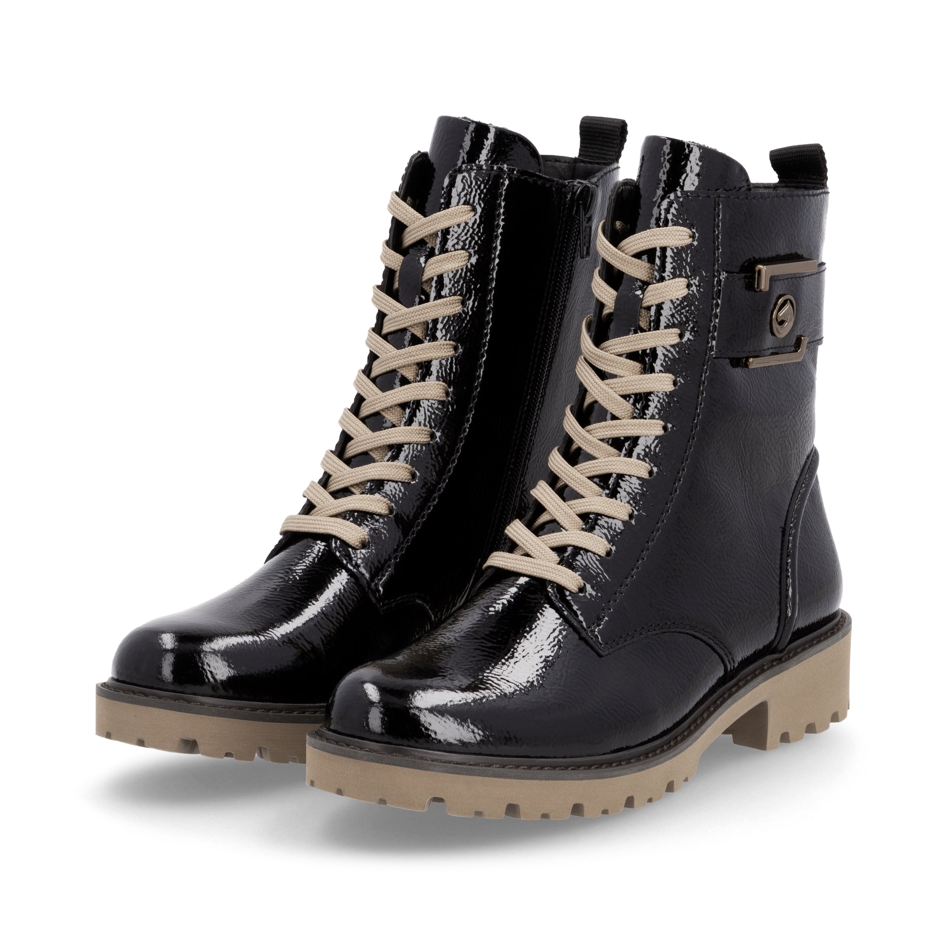 Black Zip Boots for Women | Remonte D8663-00