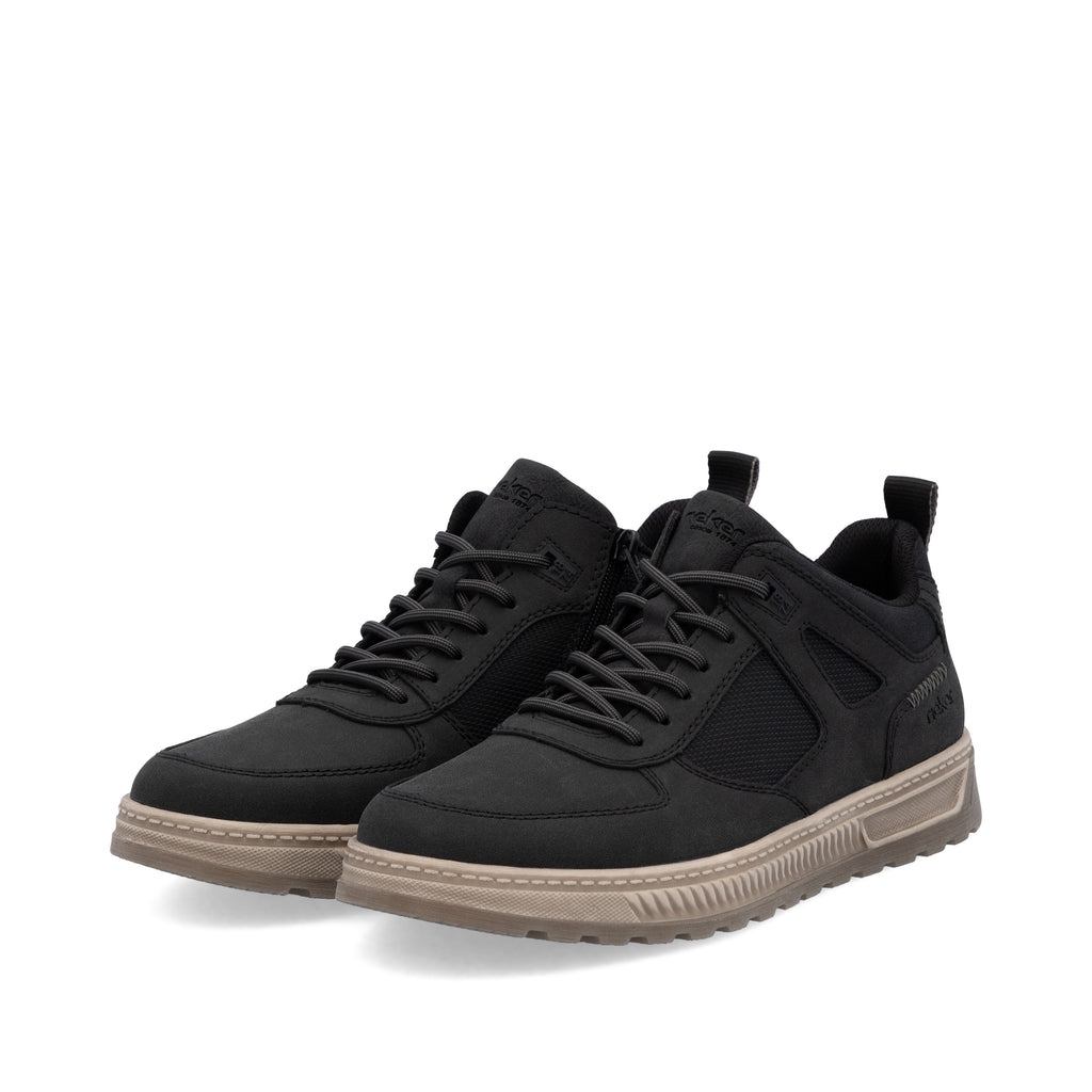 Black Zip Boots for Men | Rieker 37004-00