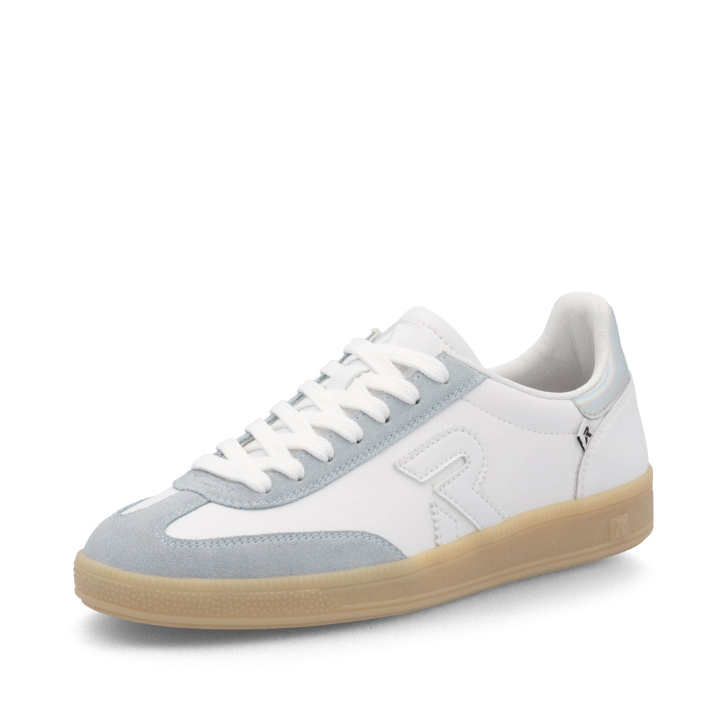 White Elasticated Shoes for Women | Rieker Sport W2200-84