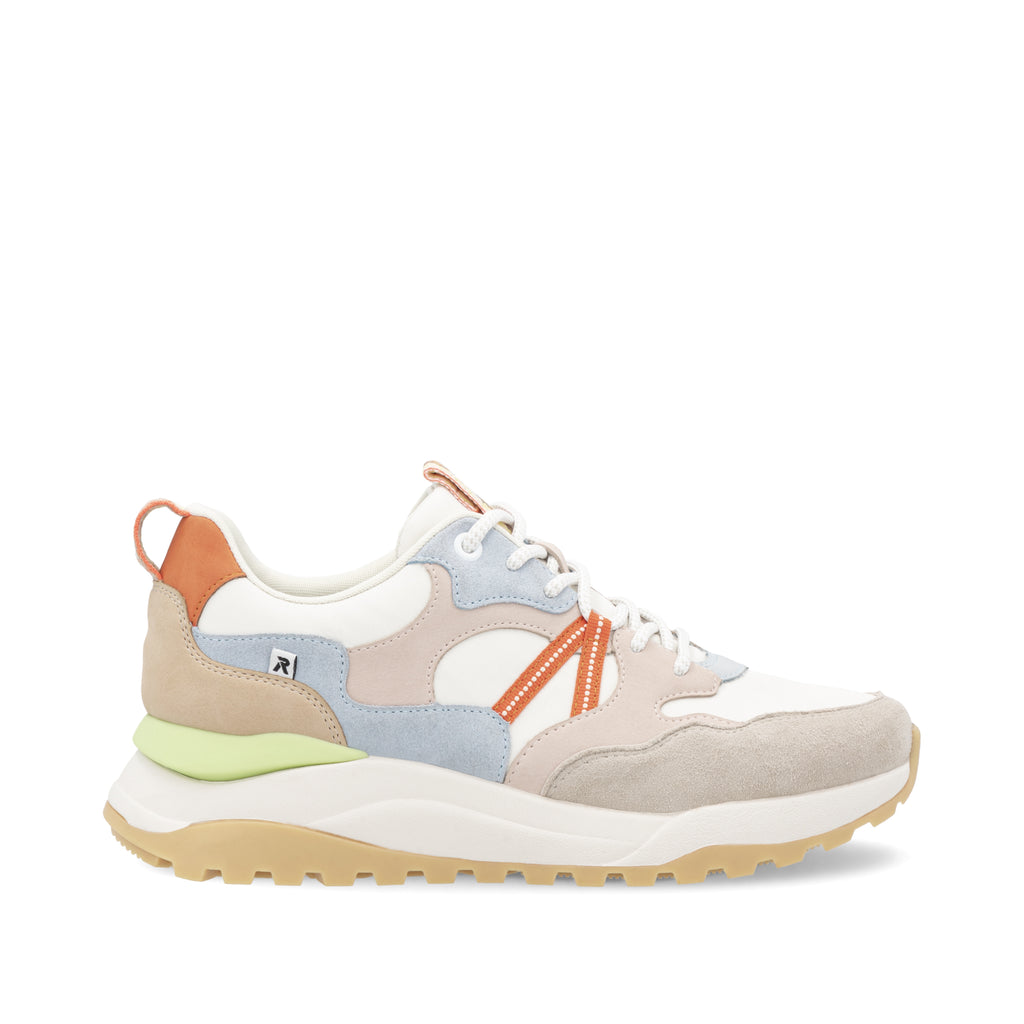 White Elasticated Shoes for Women | Rieker Sport W2501-82