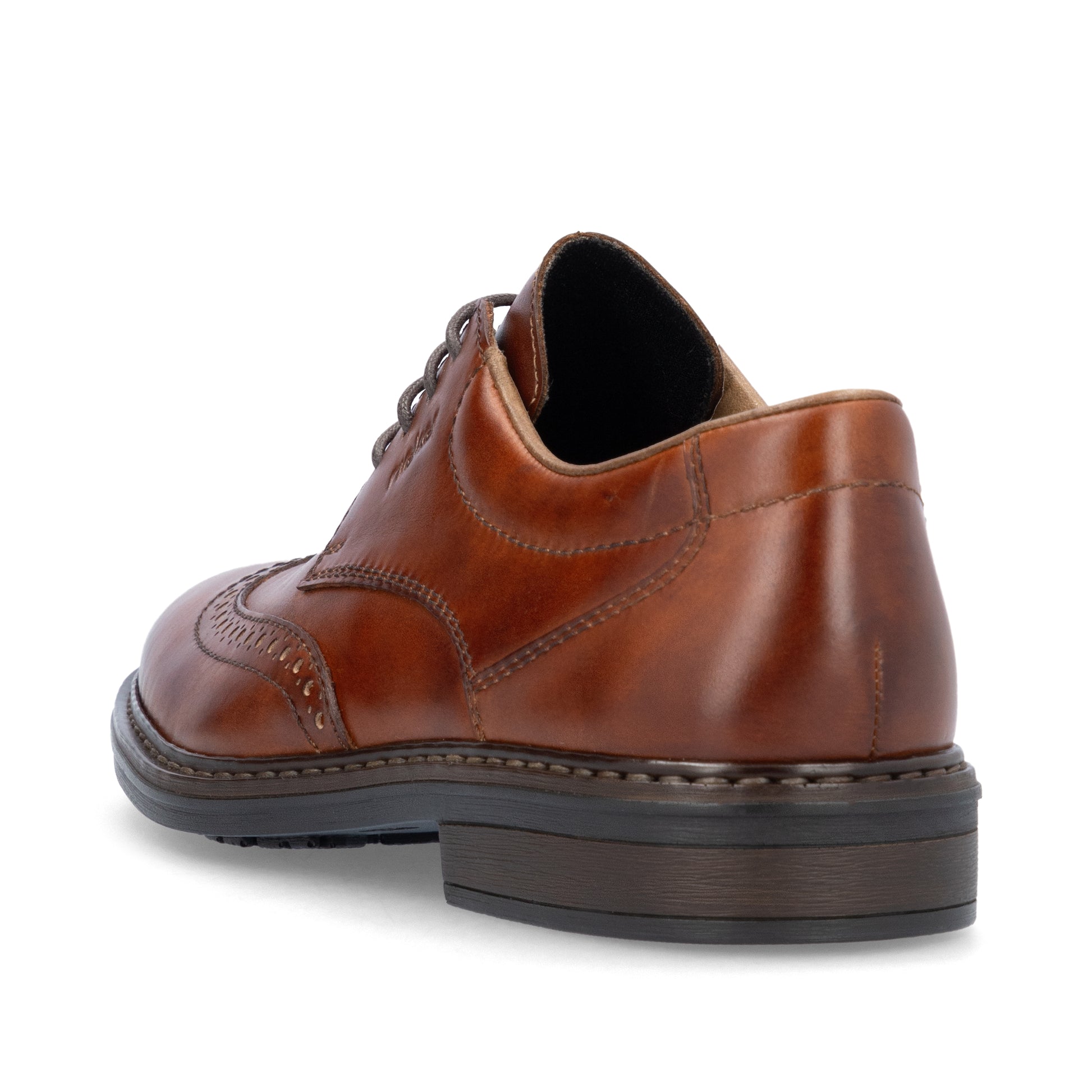 Brown Elasticated Shoes for Men | Rieker 17620-24