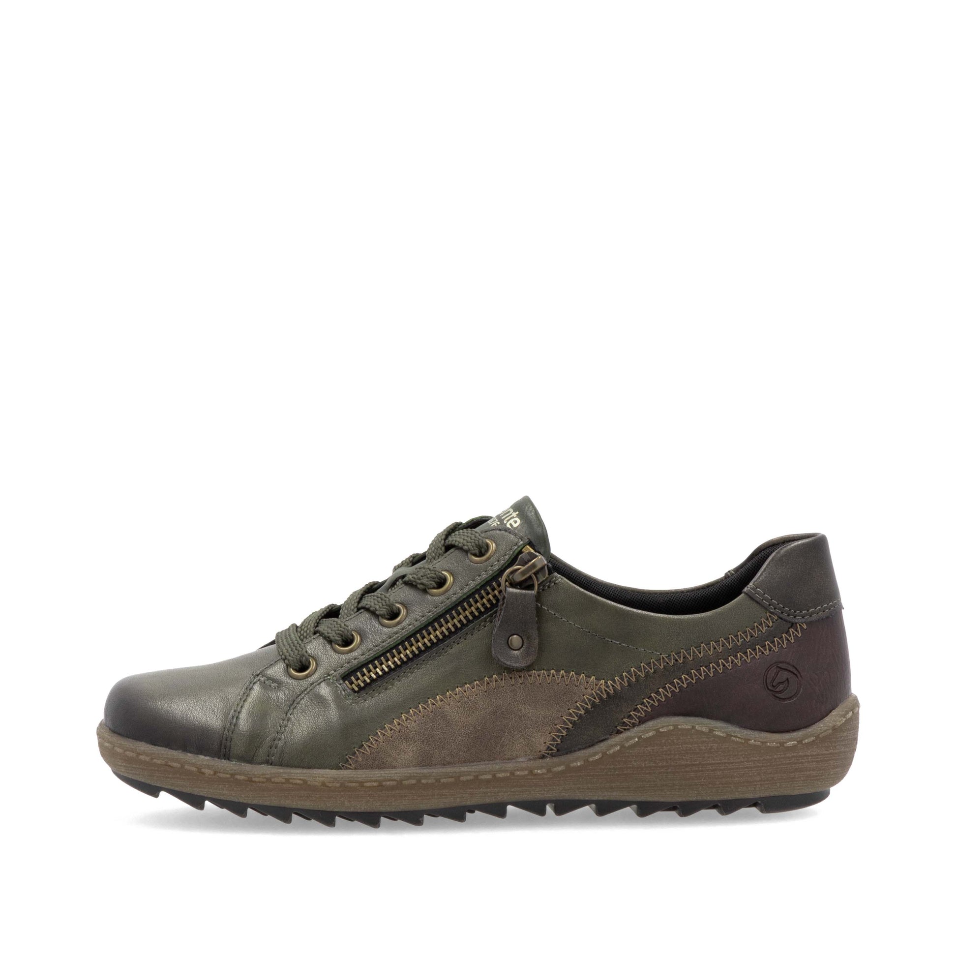 Green Zip Shoes for Women | Remonte R1439-52