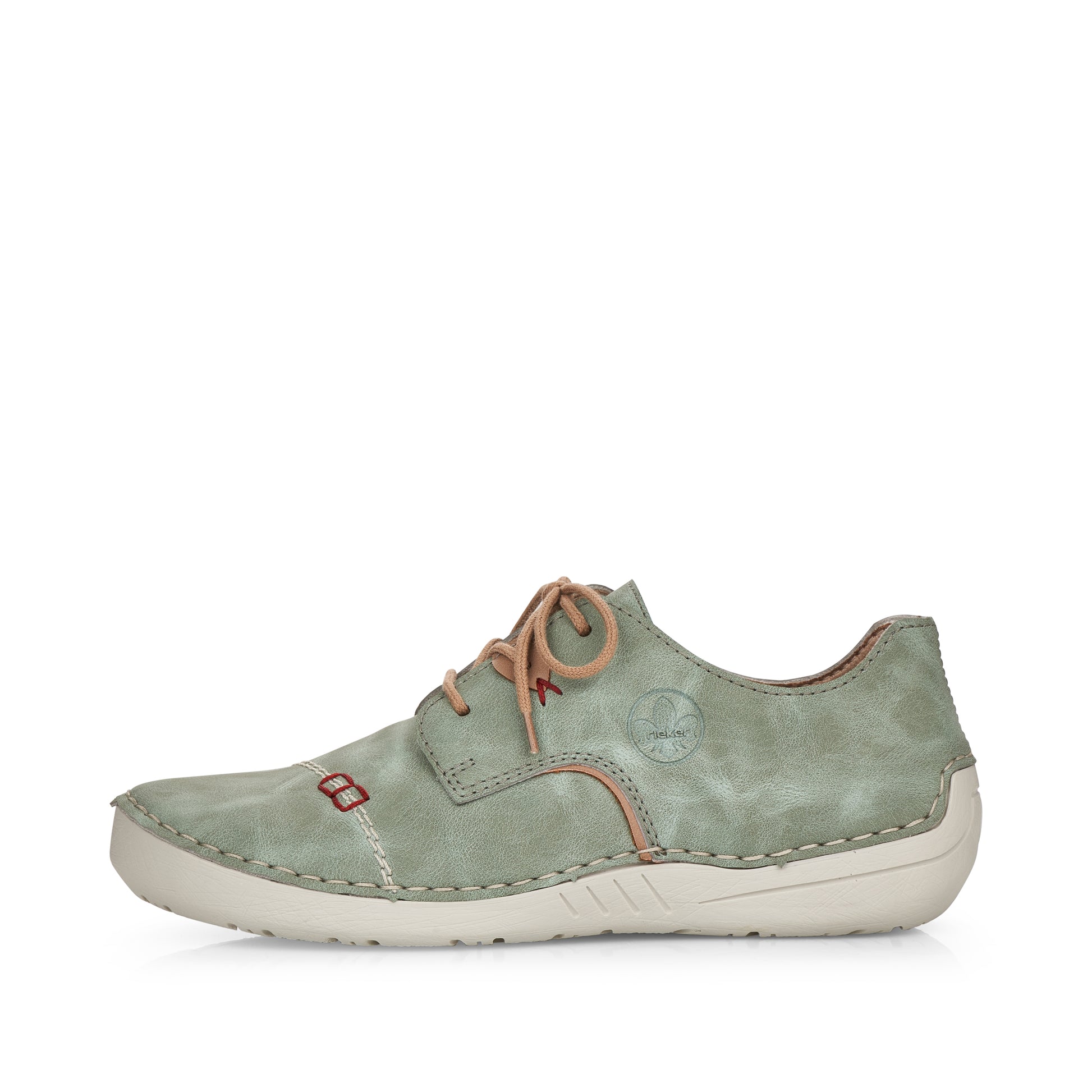 Green Elasticated Shoes for Women | Rieker 52528-52