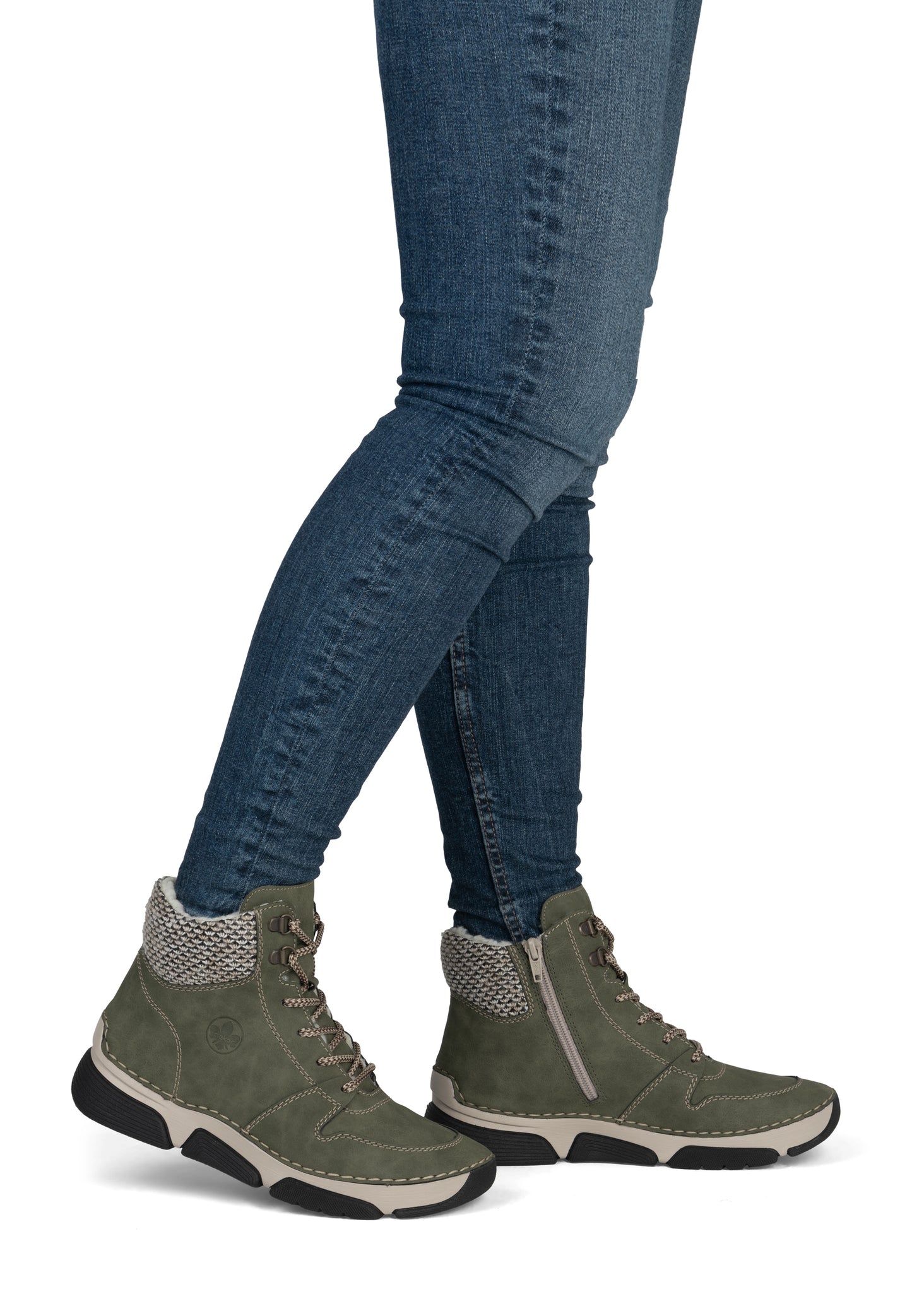 Rieker Green Boot
