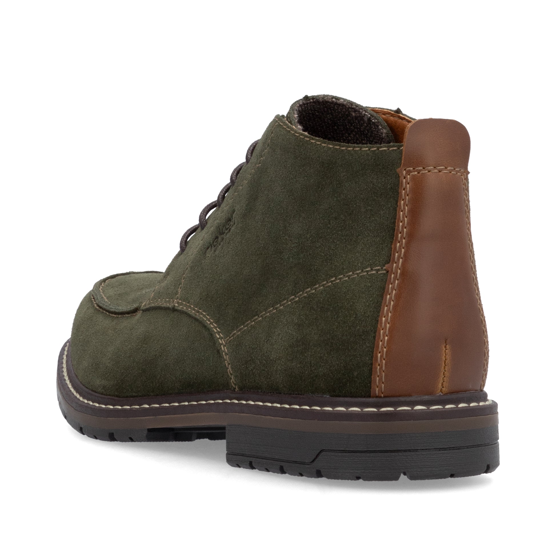 Green Elasticated Boots for Men | Rieker 13700-54