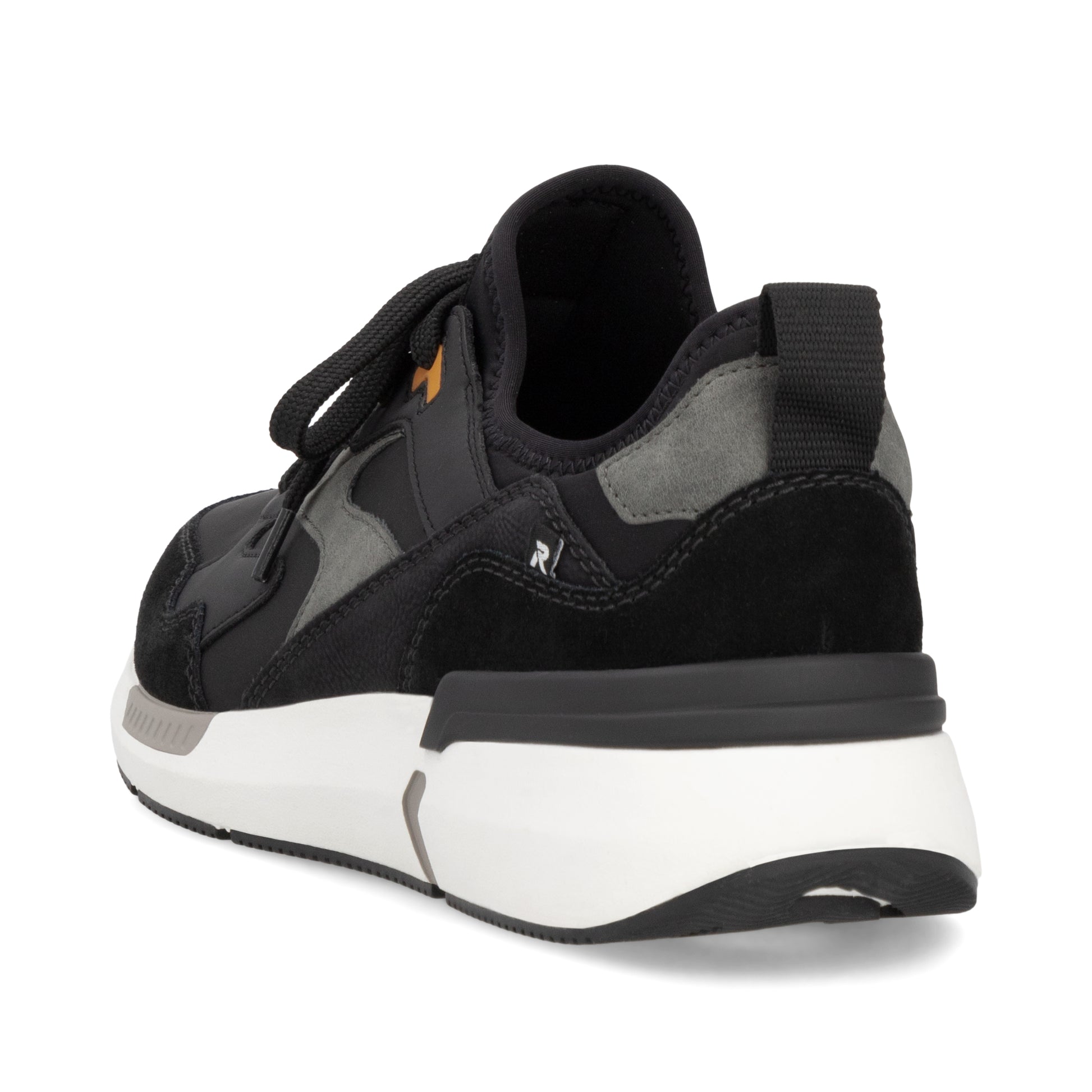Black Elasticated Shoes for Men | Rieker U1403-00