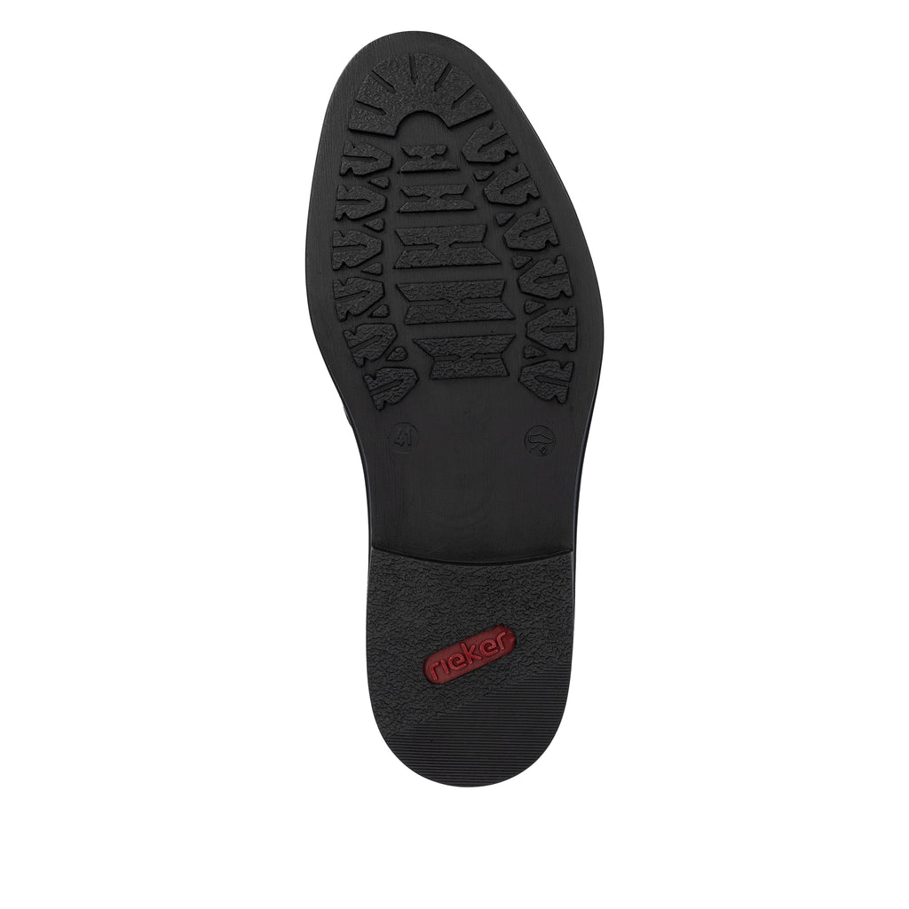 Black Elasticated Shoes for Men | Rieker 17659-00