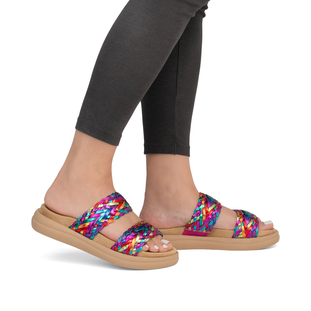 Multi Elasticated Sandals for Women | Remonte D2N52-90