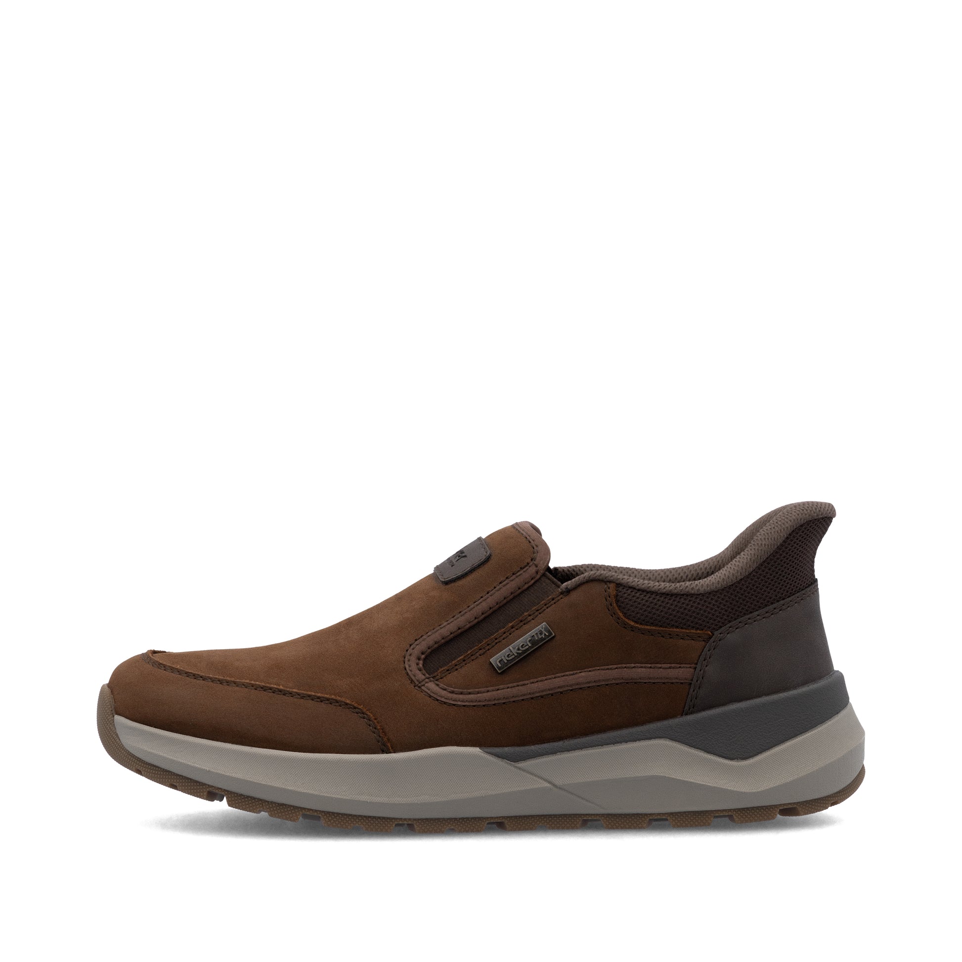 Brown Elasticated Shoes for Men | Rieker 06052-22