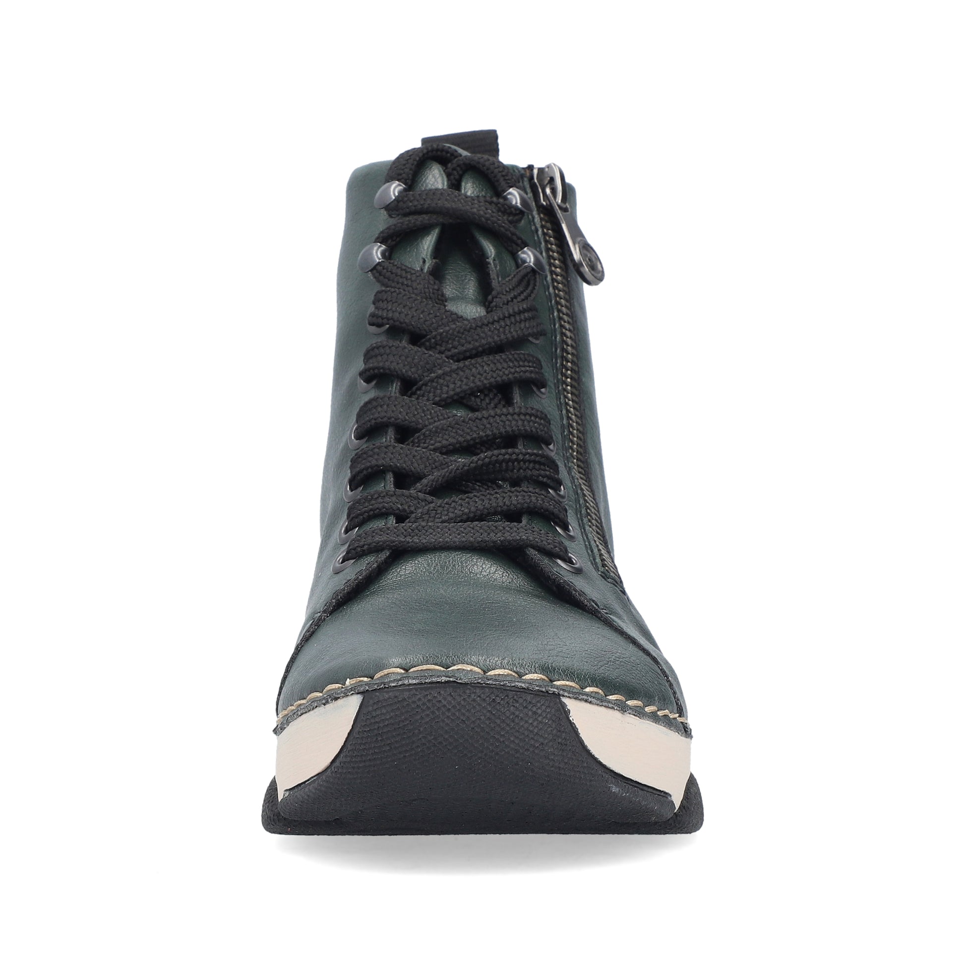 Green Zip Boots for Women | Rieker 45920-54