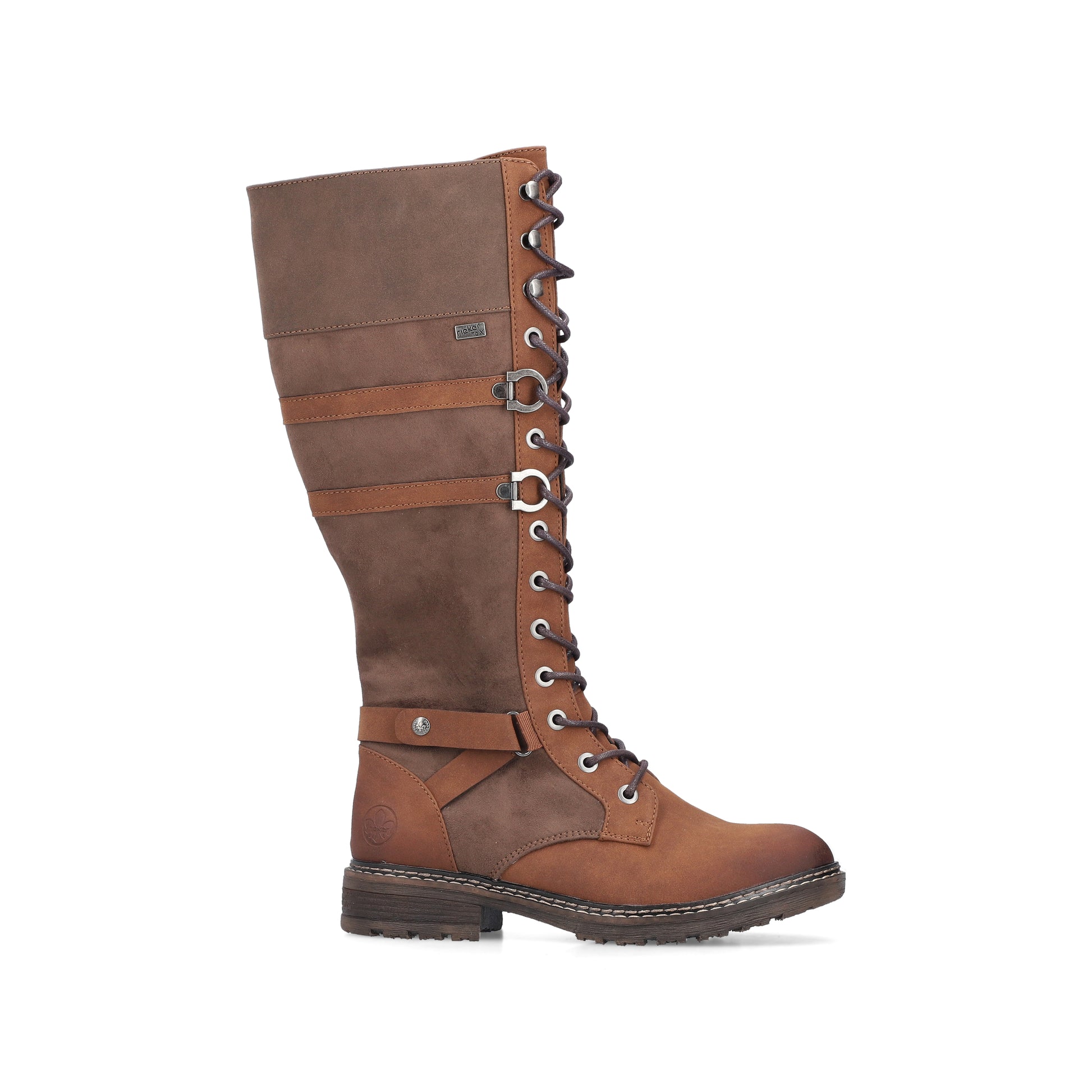 Brown Zip Boots for Women | Rieker 94732-25