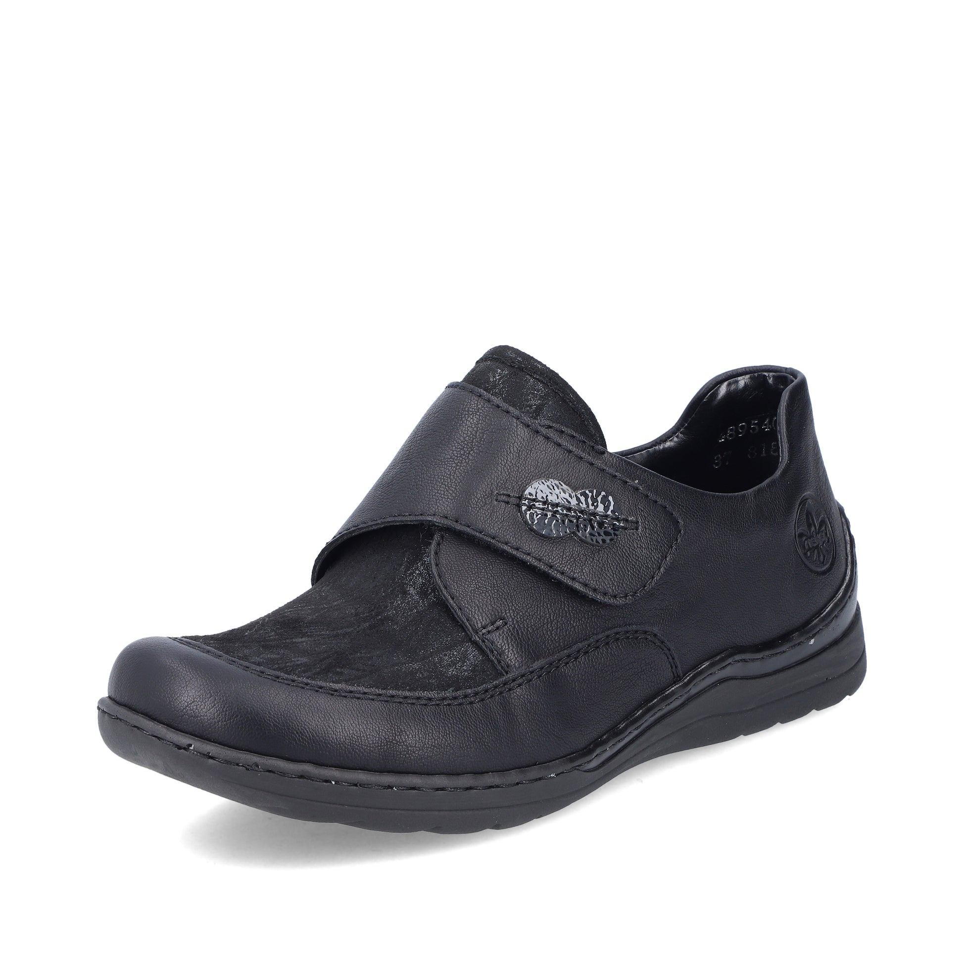 Black Hook & Loop Shoes for Women | Rieker 48954-00
