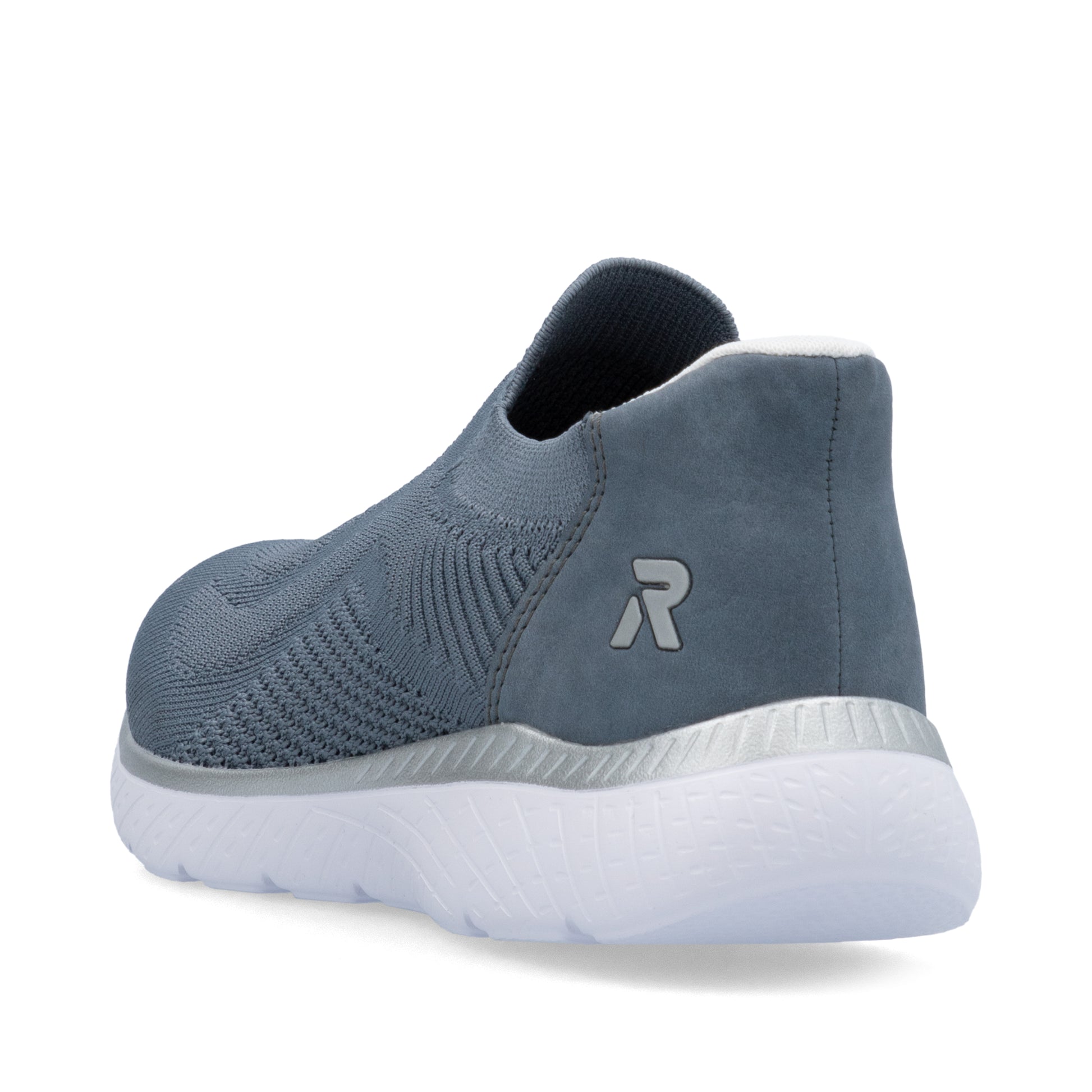 Blue Elasticated Shoes for Women | Rieker M5072-10
