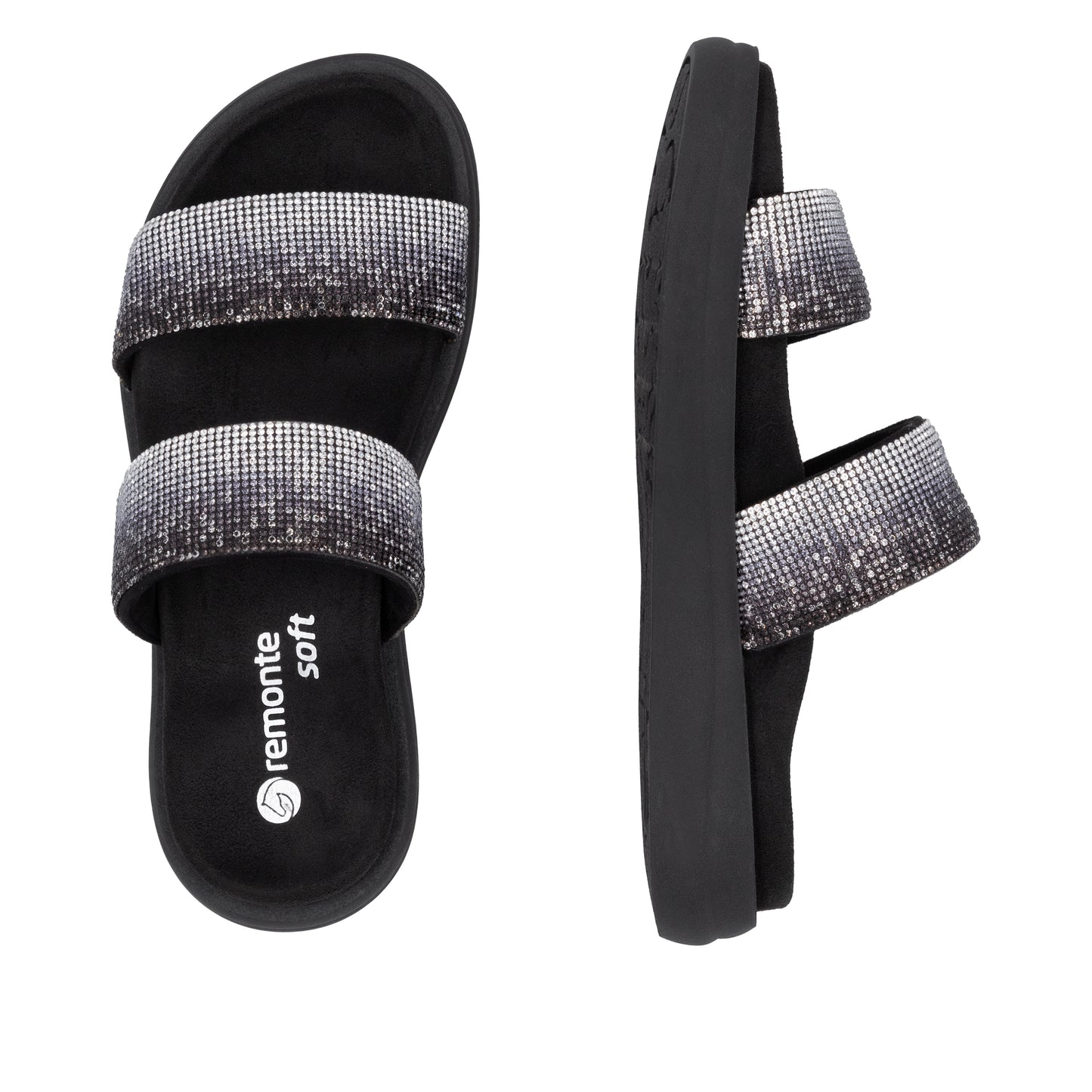 remonte Woman's Sandals - Black | D2N50-03