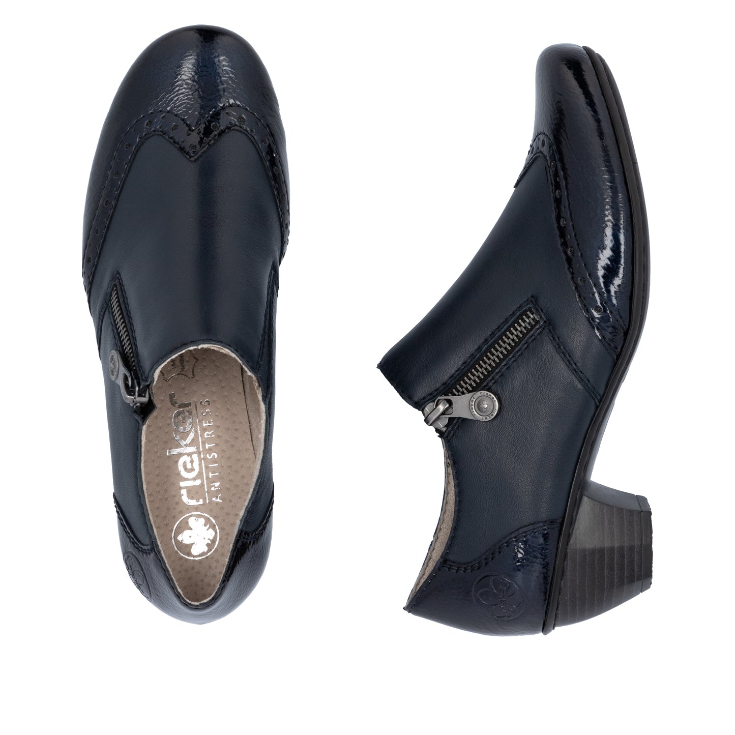 Rieker Woman's Shoes - Blue | 41757-15