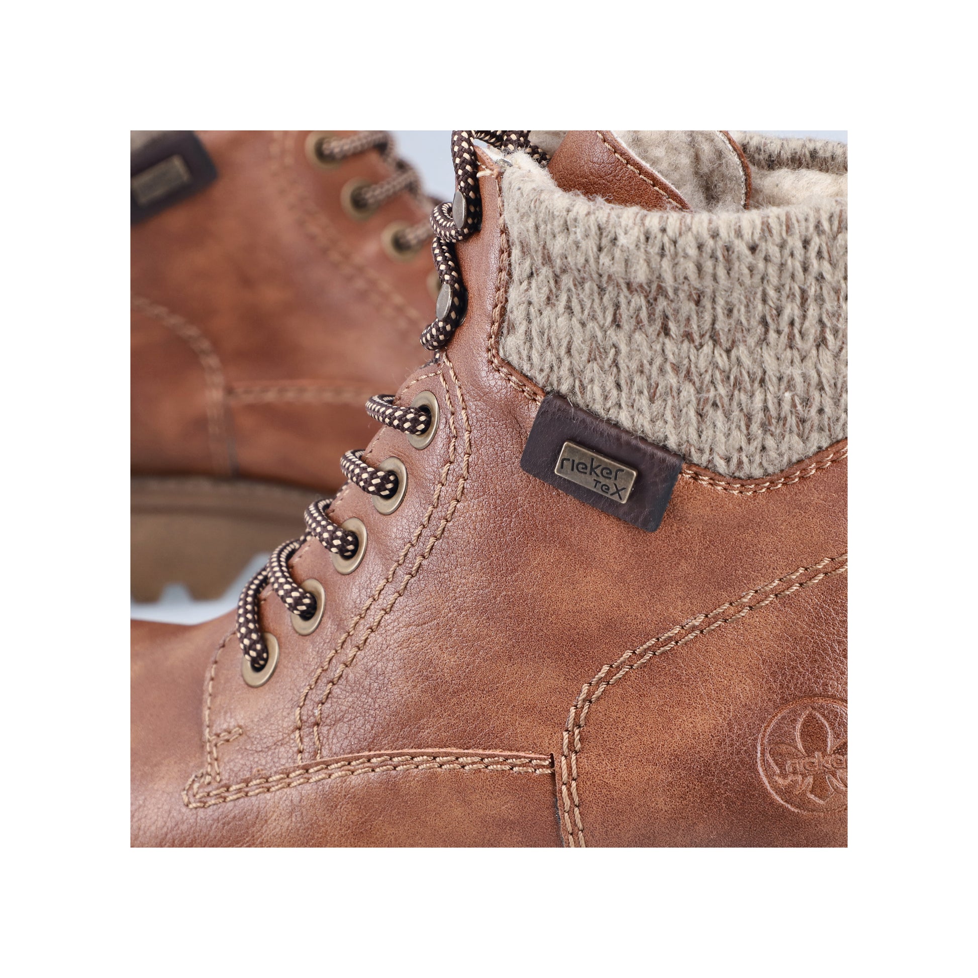 Brown Zip Boots for Women | Rieker 73220-24