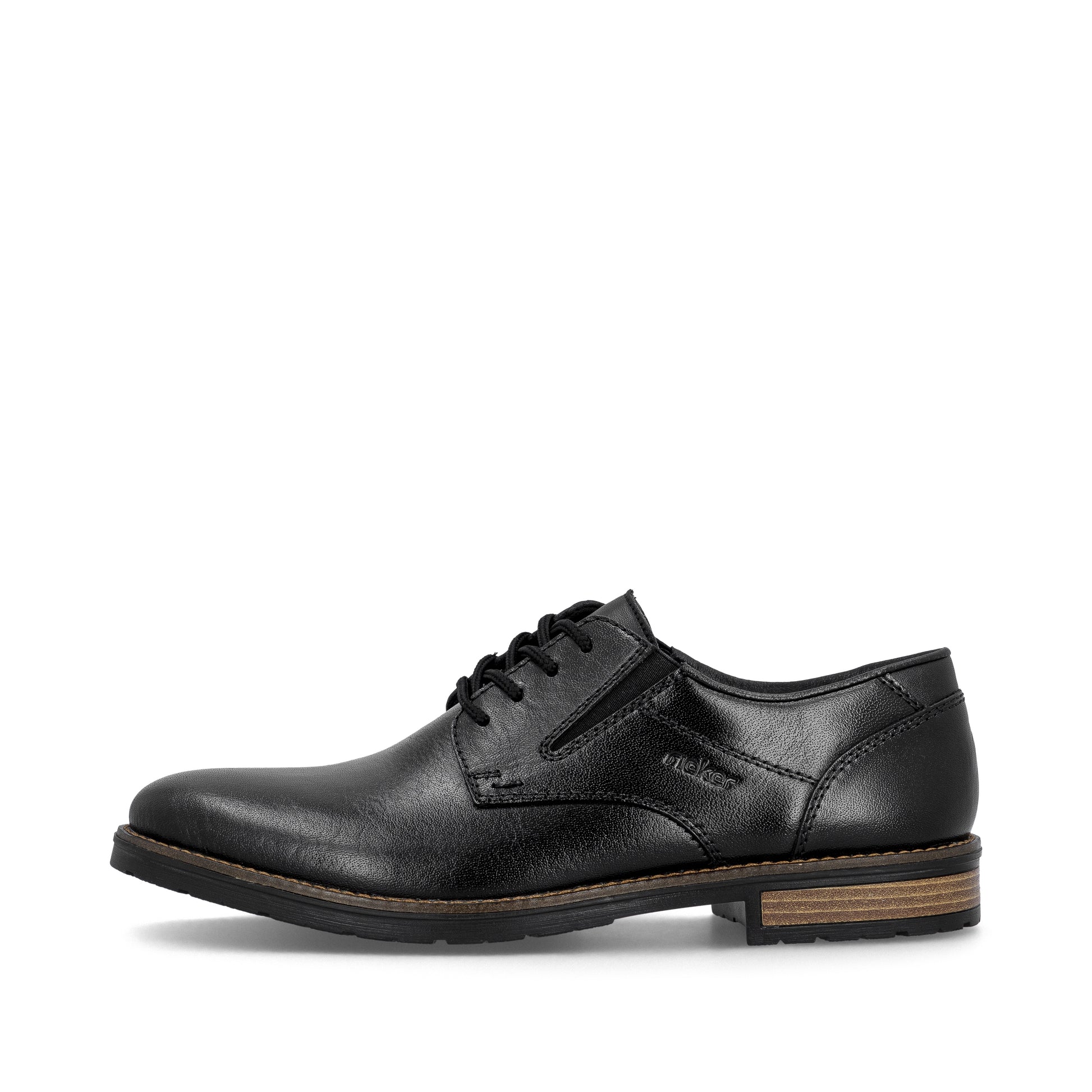 Black Elasticated Shoes for Men | Rieker 14621-00