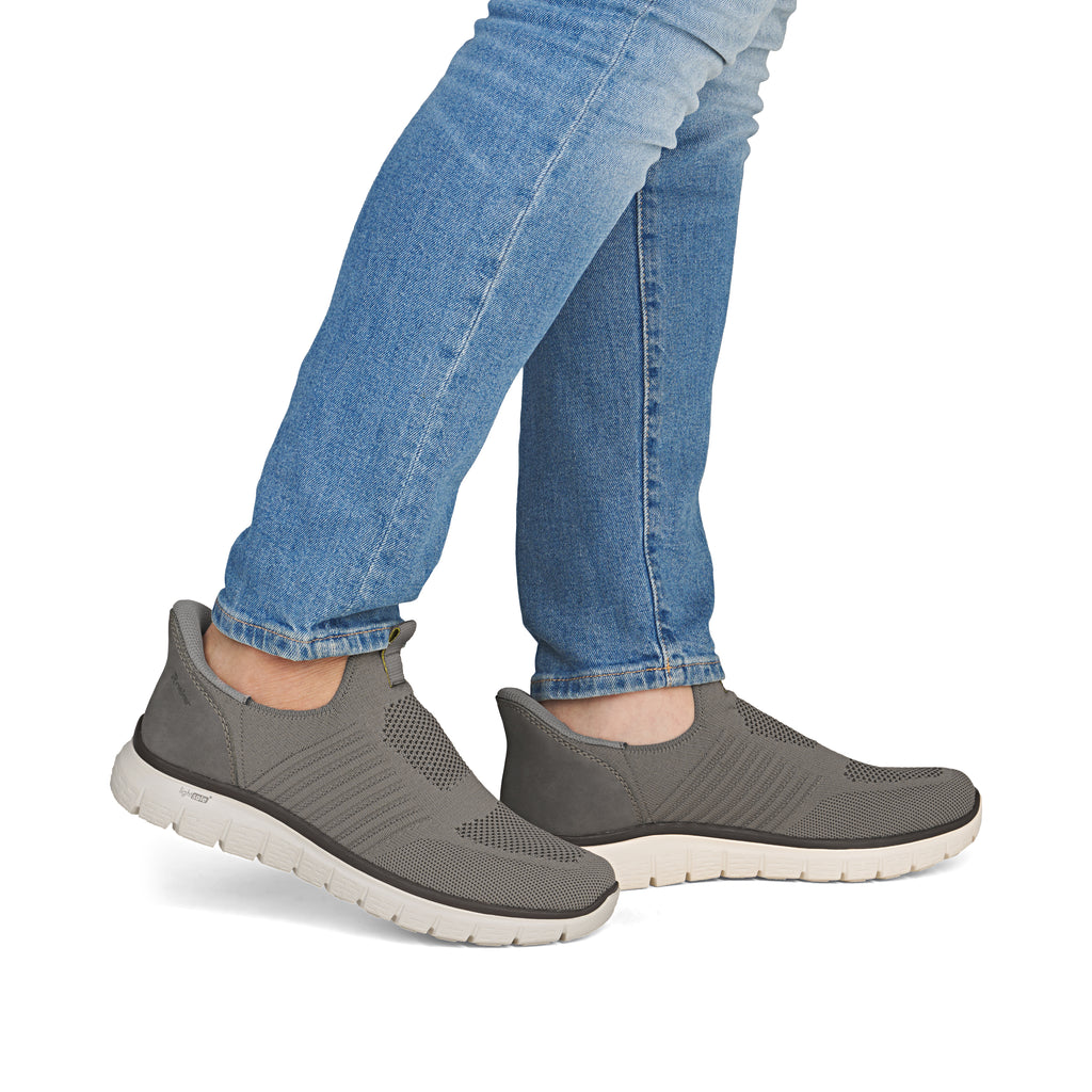 Beige Elasticated Shoes for Men | Rieker B6659-64