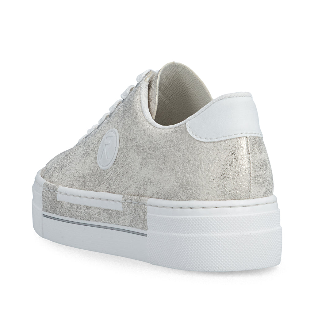 Metallic Elasticated Shoes for Women | Rieker N49W1-90