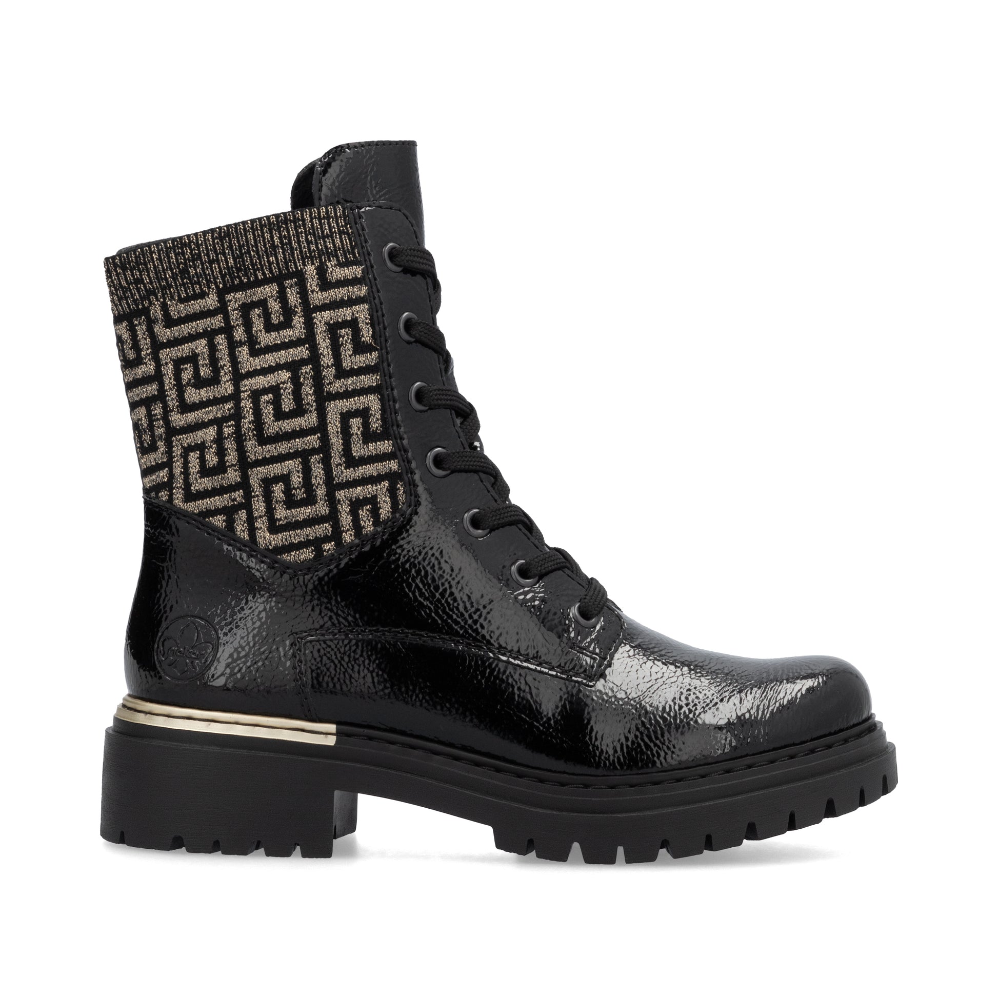 Black Zip Boots for Women | Rieker 72607-00